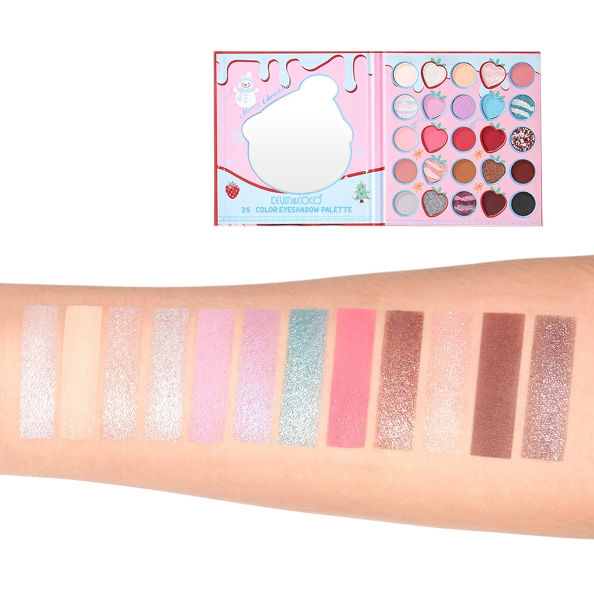 Merry Christmas Red Advent Calendar Kevin & Coco | Wholesale Makeup