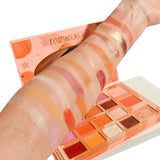 Peach 19 Colors Face Palette Kevin & Coco | Wholesale Makeup