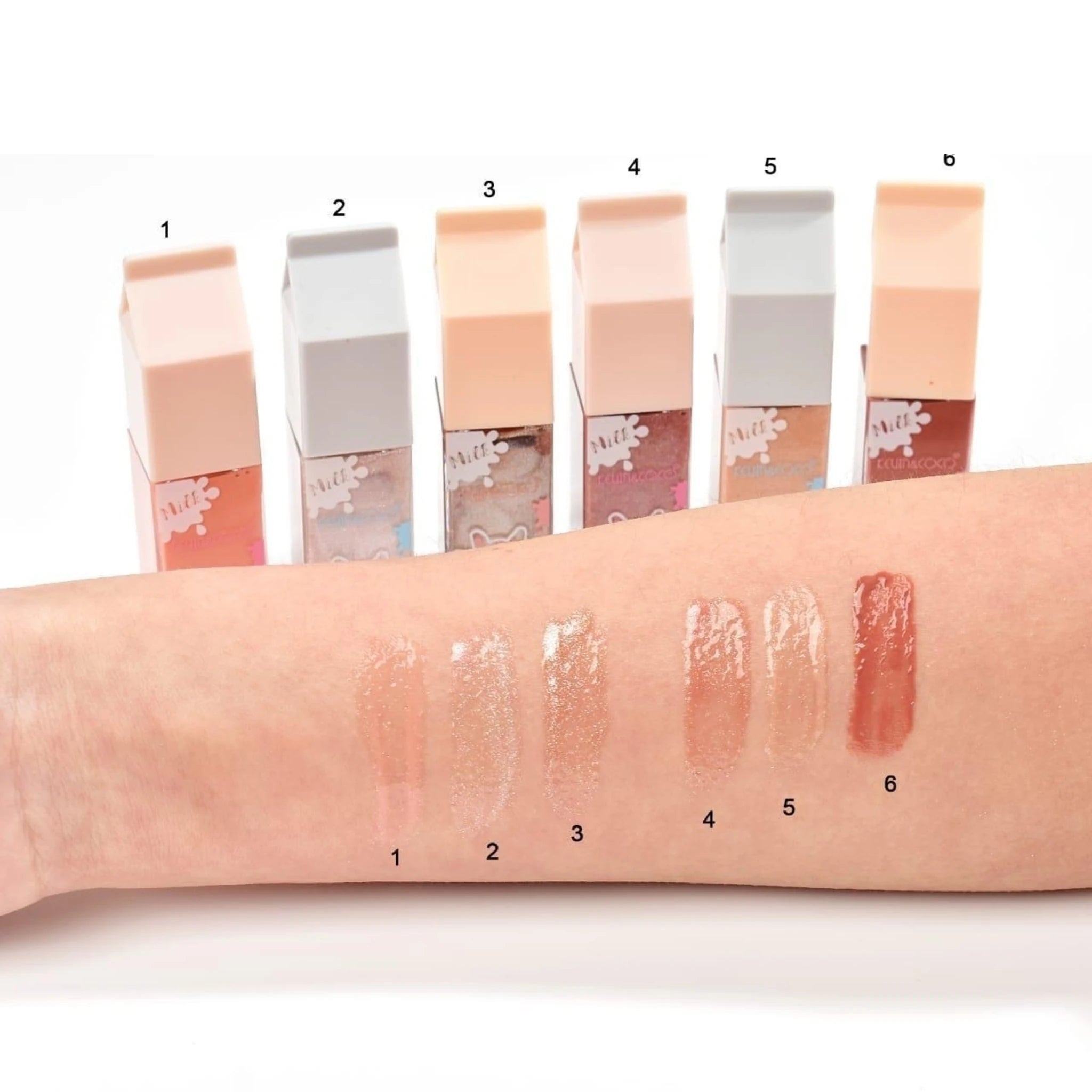 Pearly-Lustre Lip Gloss 4-6 - Kevin & Coco | Wholesale Makeup