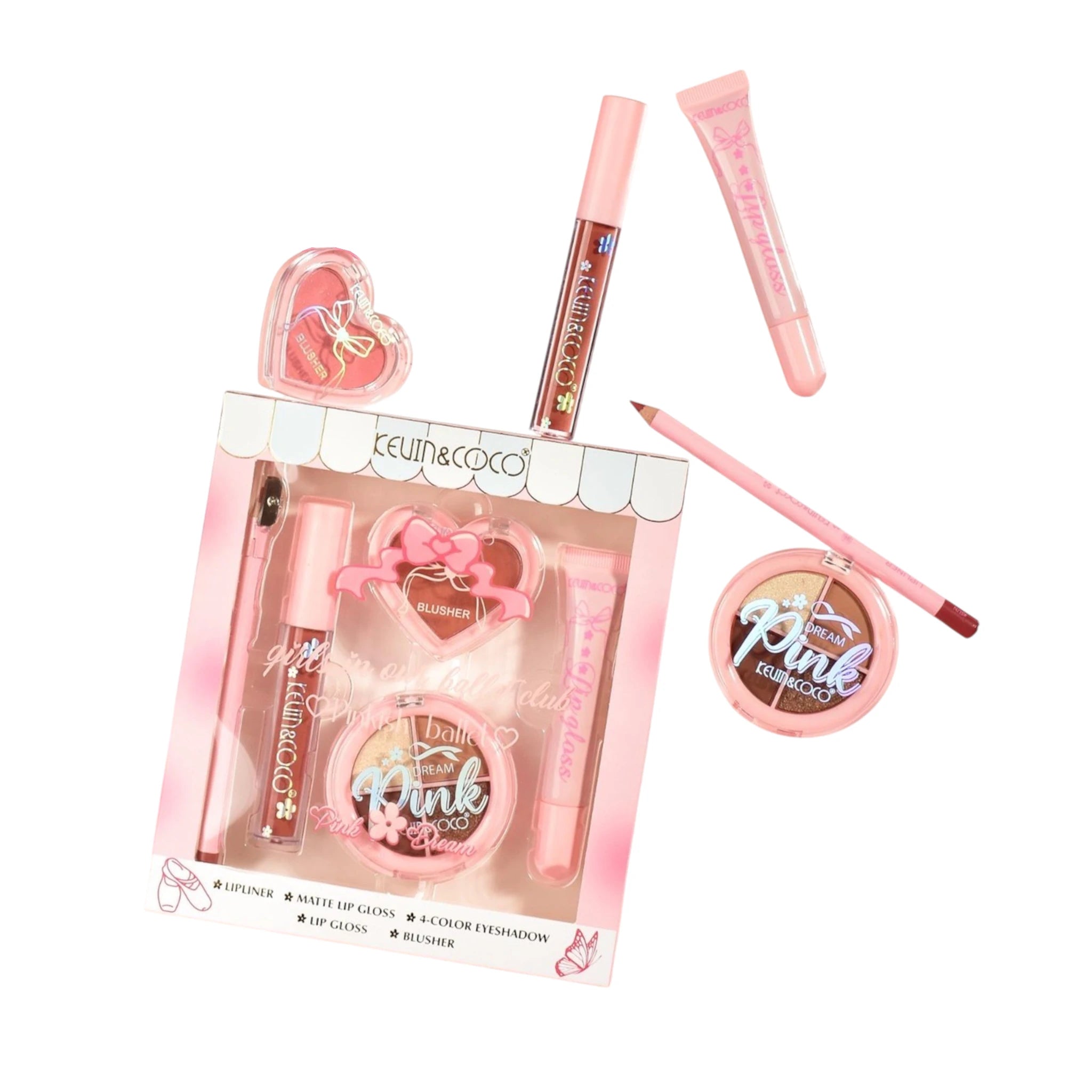 Pink Dream Set - Kevin & Coco | Wholesale Makeup