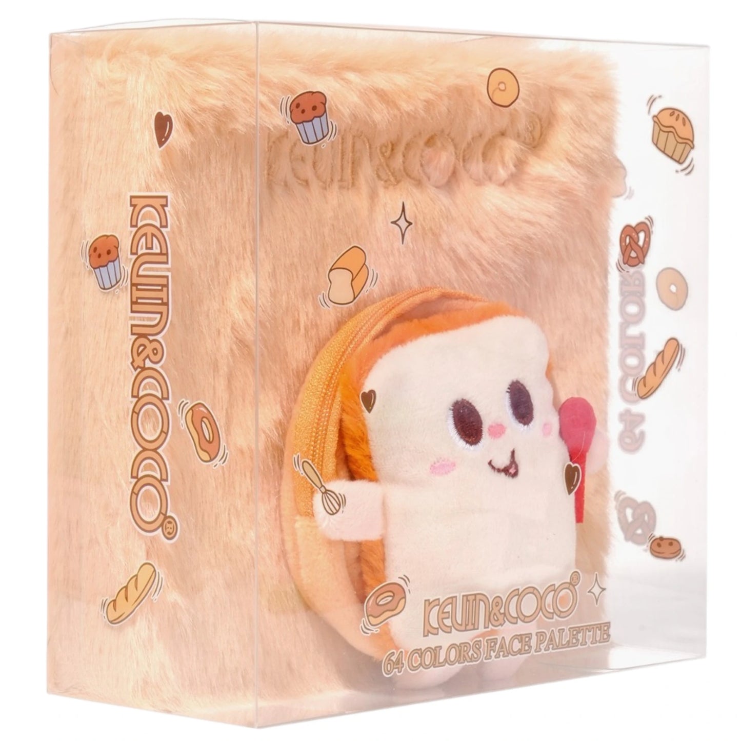 Plush Bread Eyeshadow Palette Kevin & Coco | Wholesale Makeup