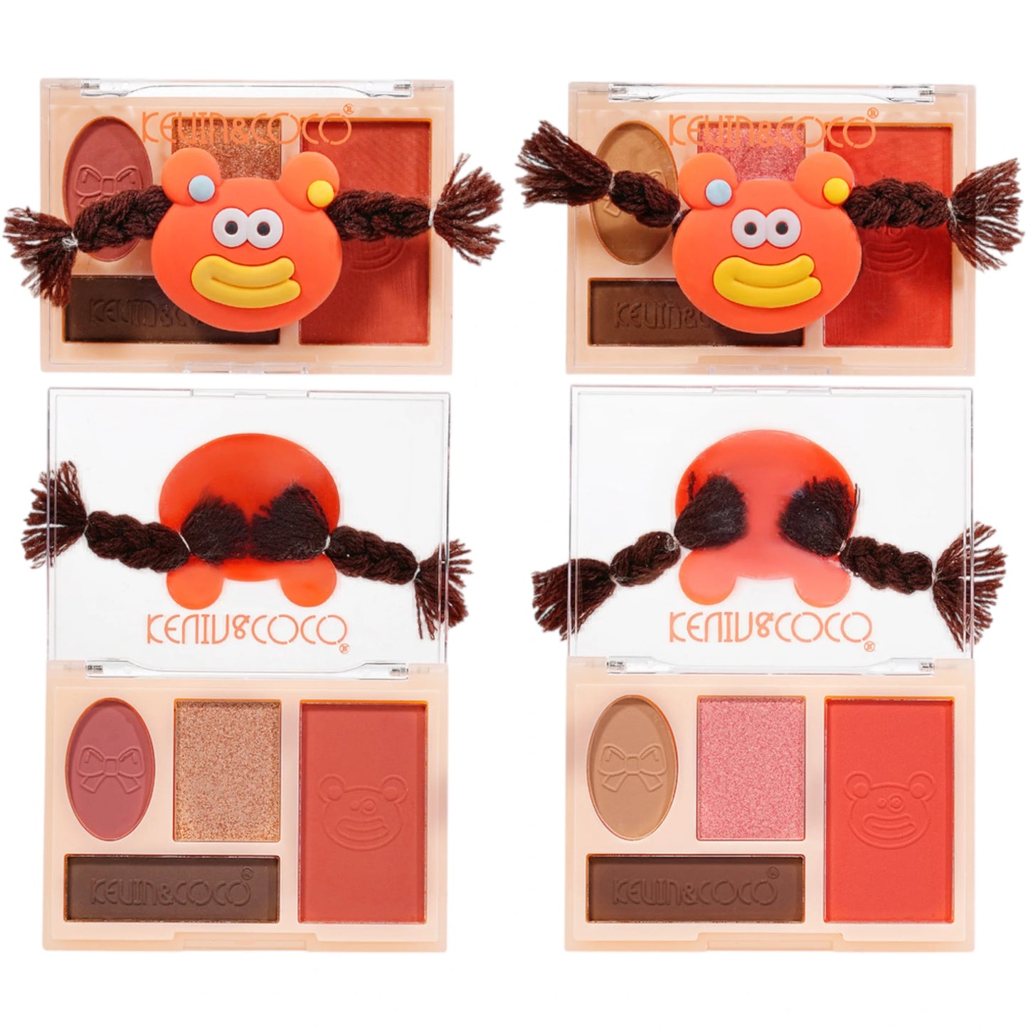 Rainbow Twisty Brai Orange Kevin & Coco | Wholesale Makeup