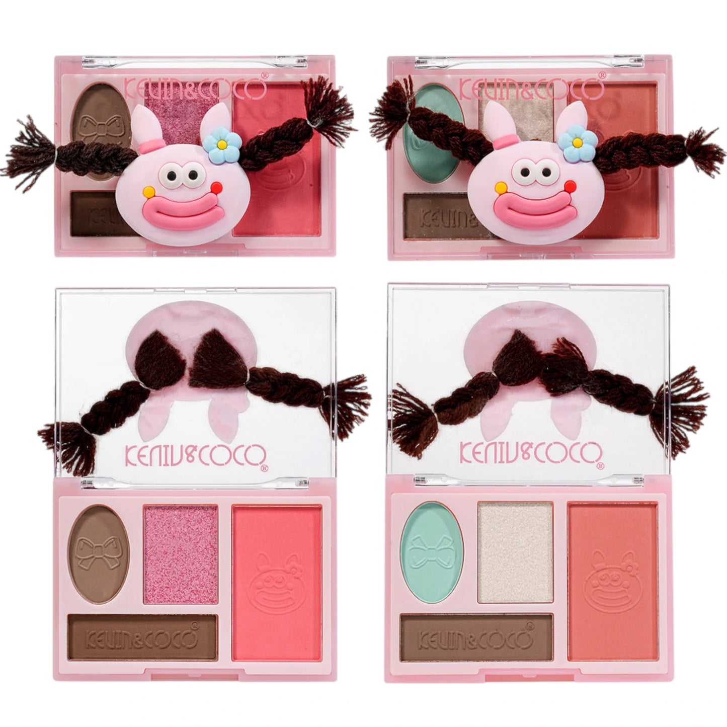 Rainbow Twisty Brai Pink Kevin & Coco | Wholesale Makeup