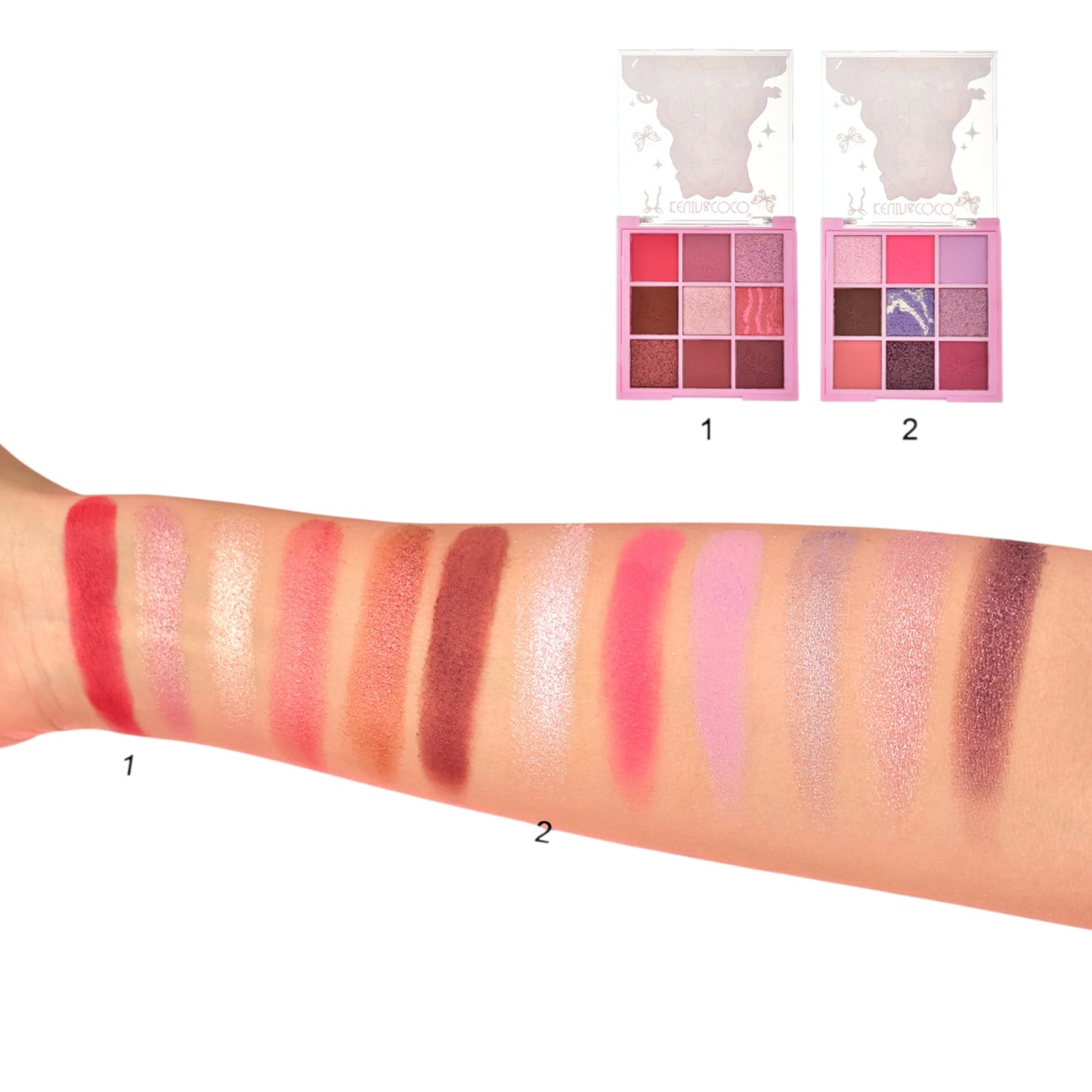 Romantic Whisper 9 Colors Eyeshadow Kevin & Coco | Wholesale Makeup