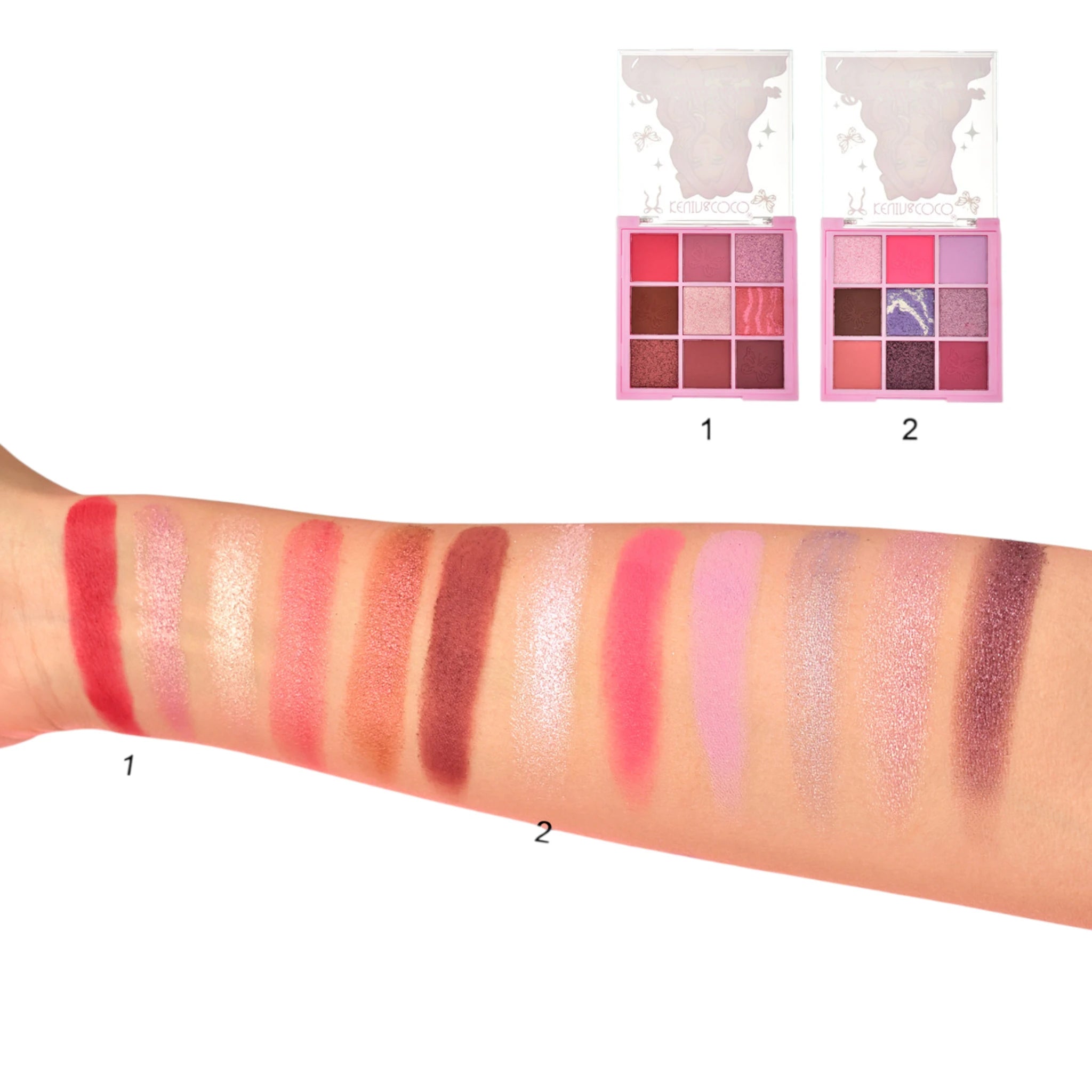 Romantic Whisper 9 Colors Eyeshadow Kevin & Coco | Wholesale Makeup