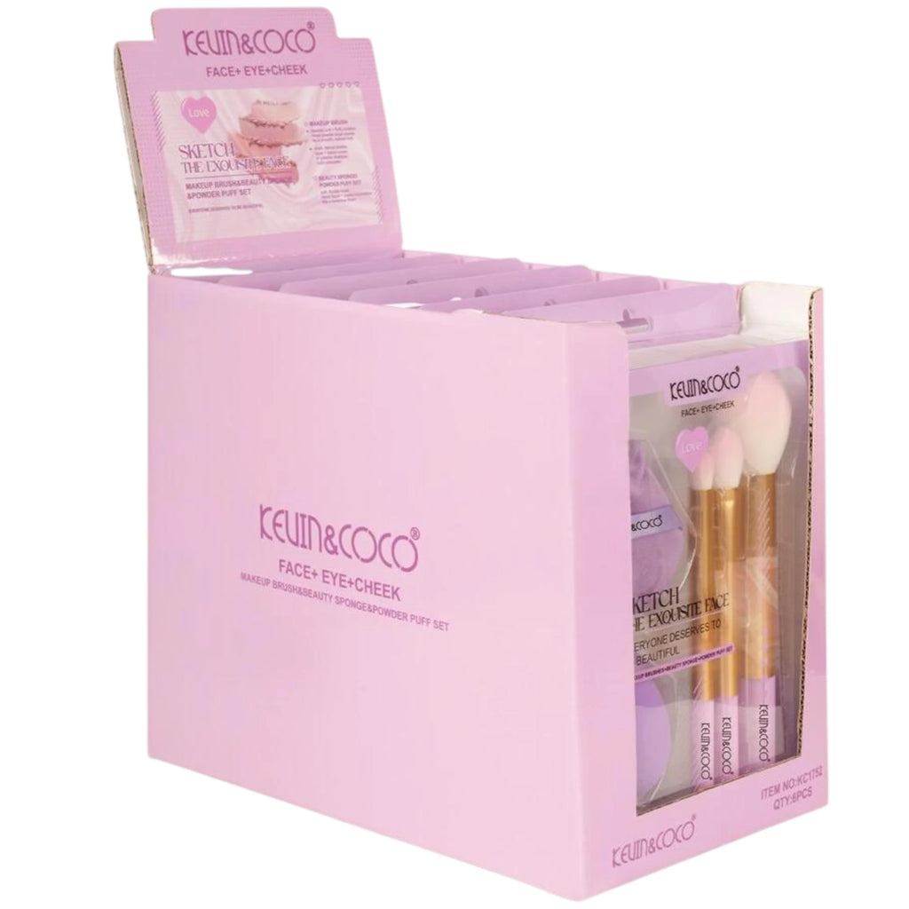 Purple Makeup Tools - Kevin & Coco | Wholesale Makeup