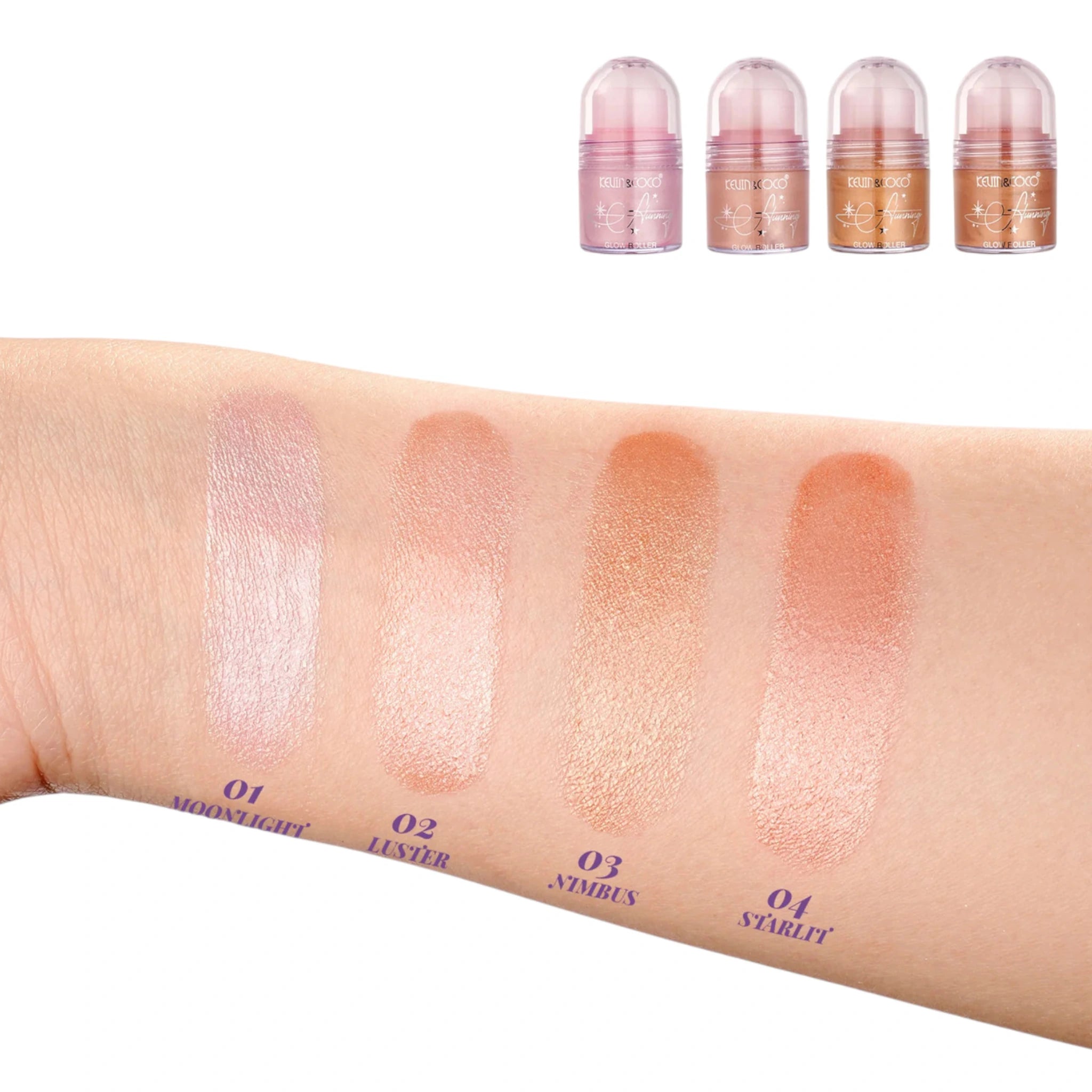 Stunning Glow Roller - Kevin & Coco | Wholesale Makeup