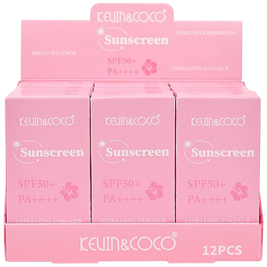 Sunscreen SPF50+ Kevin & Coco | Wholesale Makeup