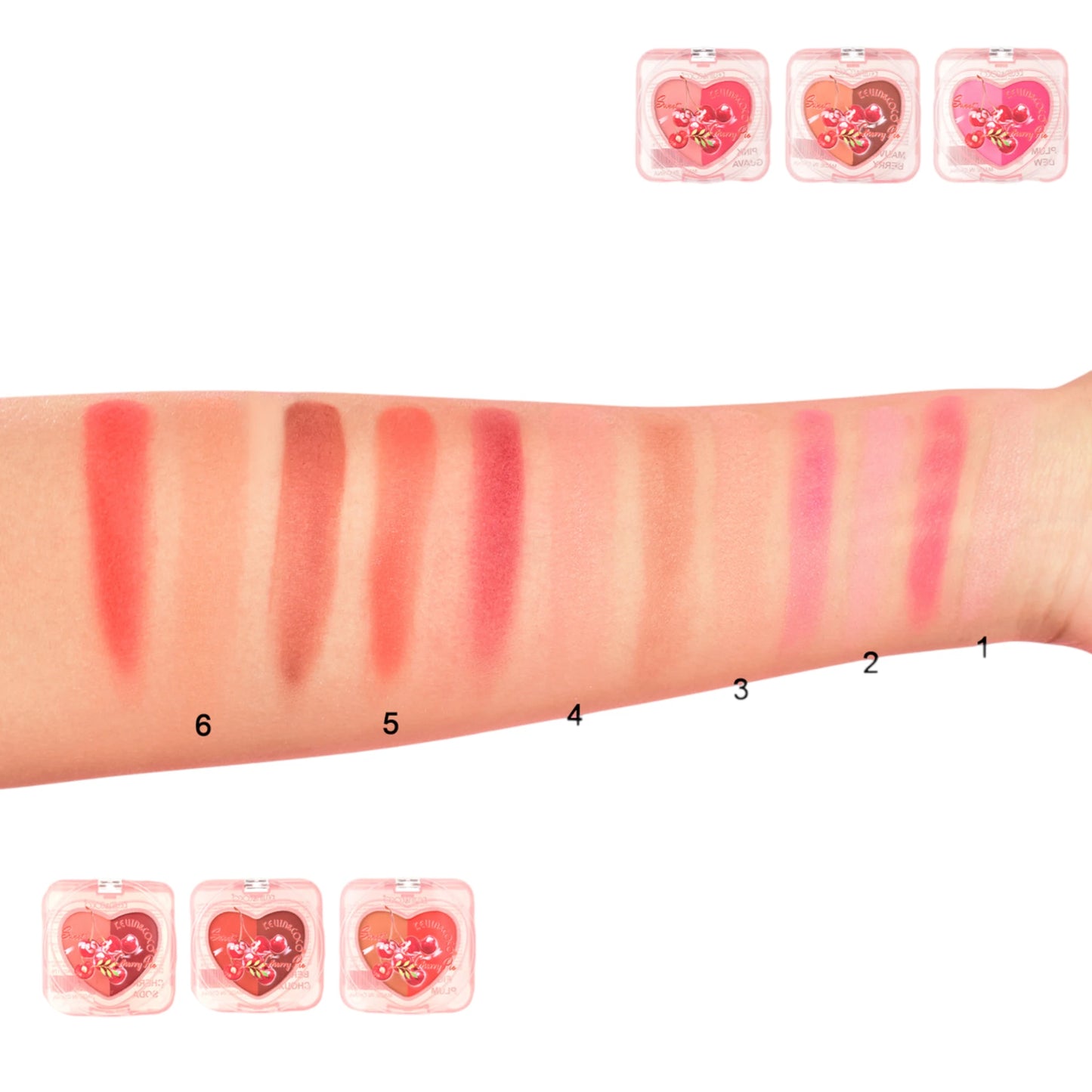 Sweet Cherry Pie Blusher - Kevin & Coco | Wholesale Makeup