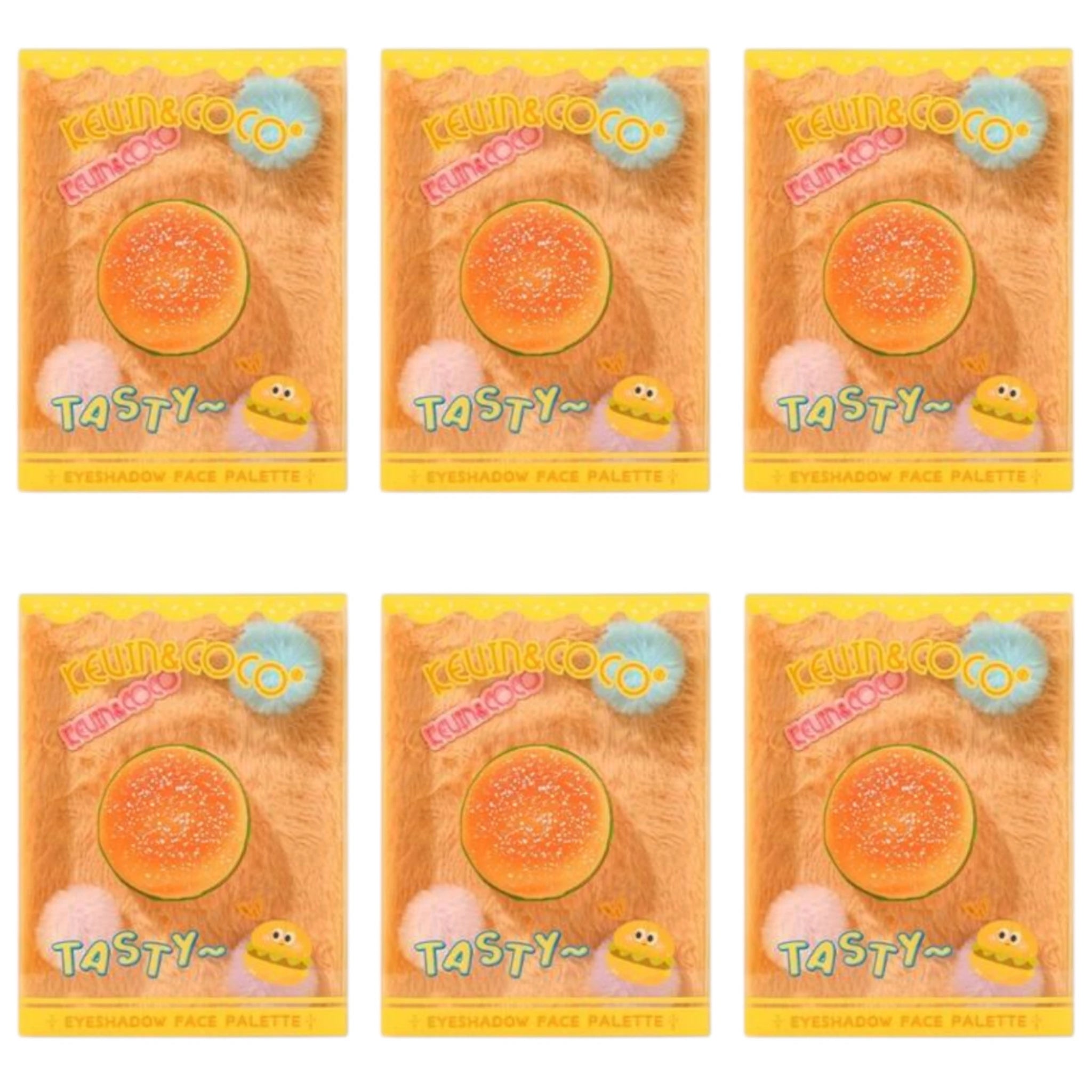 Tasty Hamburguer Eyeshadow Face Palette Kevin & Coco | Wholesale Makeup