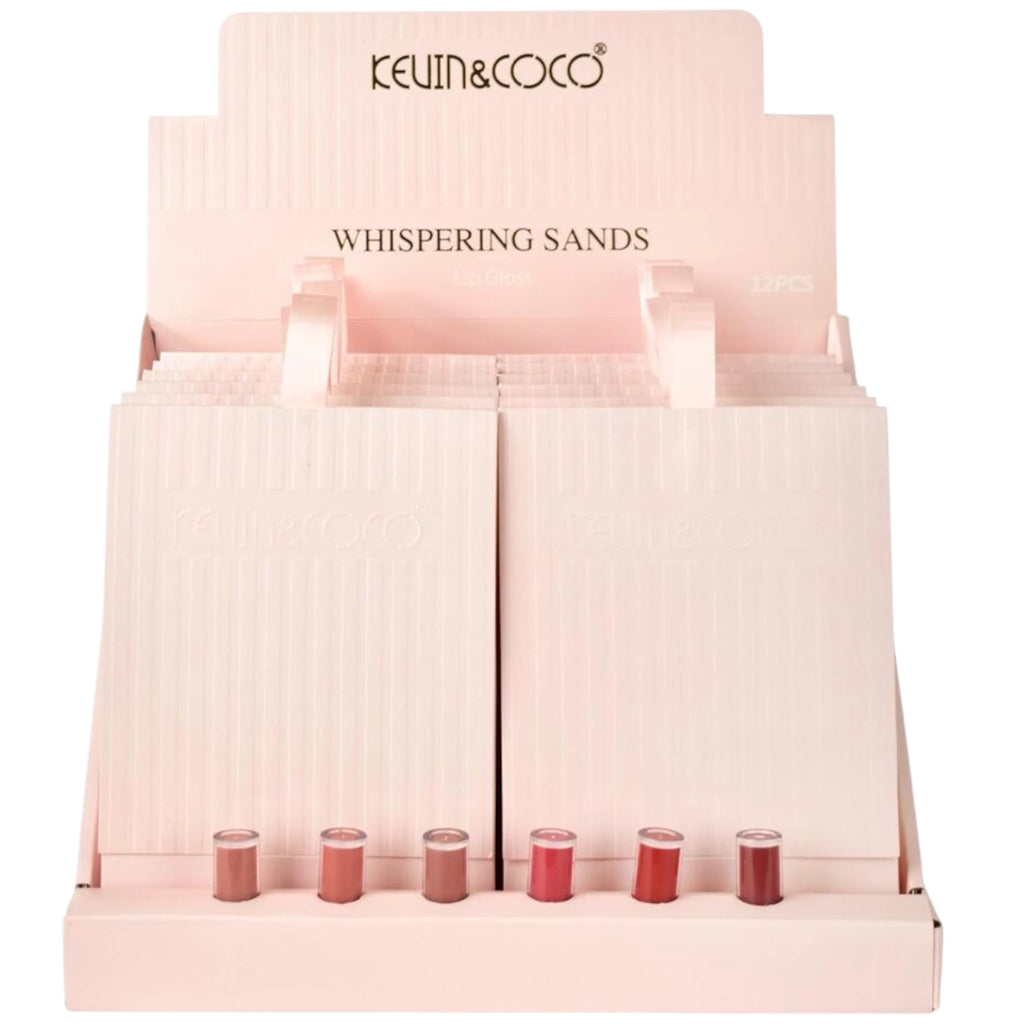 Whispering Sands Lip Gloss - Kevin & Coco | Wholesale Makeup