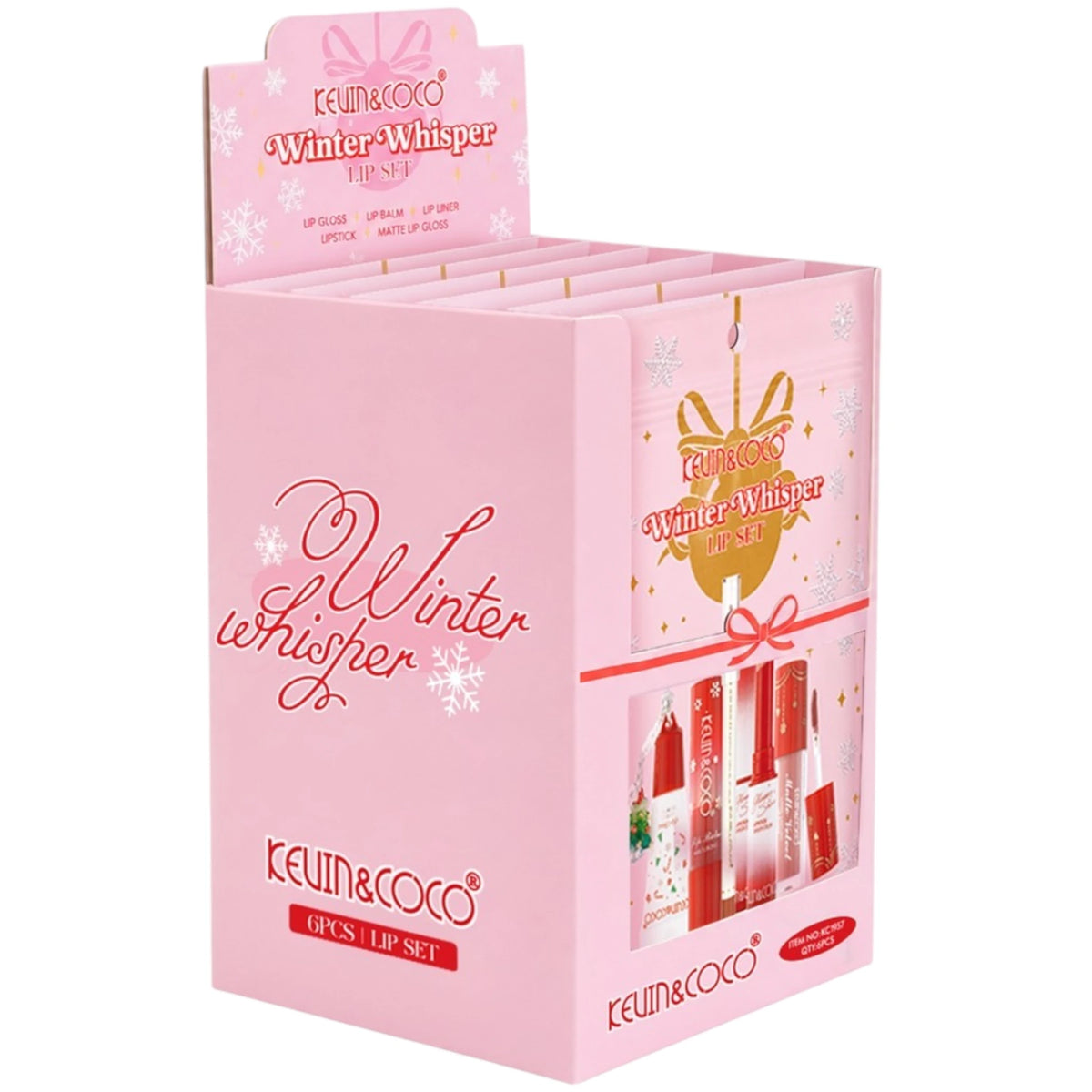 Winter Whisper Lip Set - Kevin & Coco | Wholesale Makeup