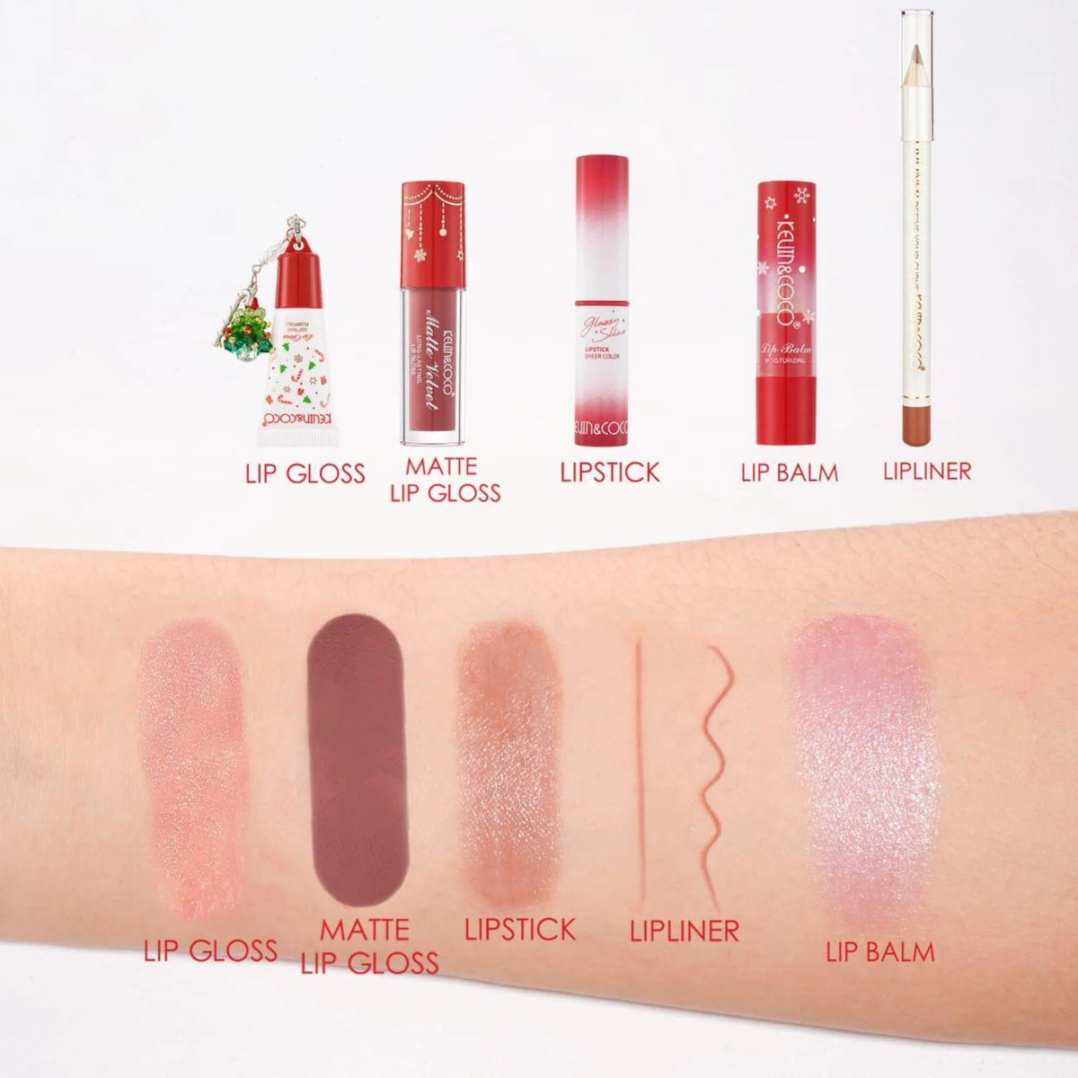 Winter Whisper Lip Set - Kevin & Coco | Wholesale Makeup