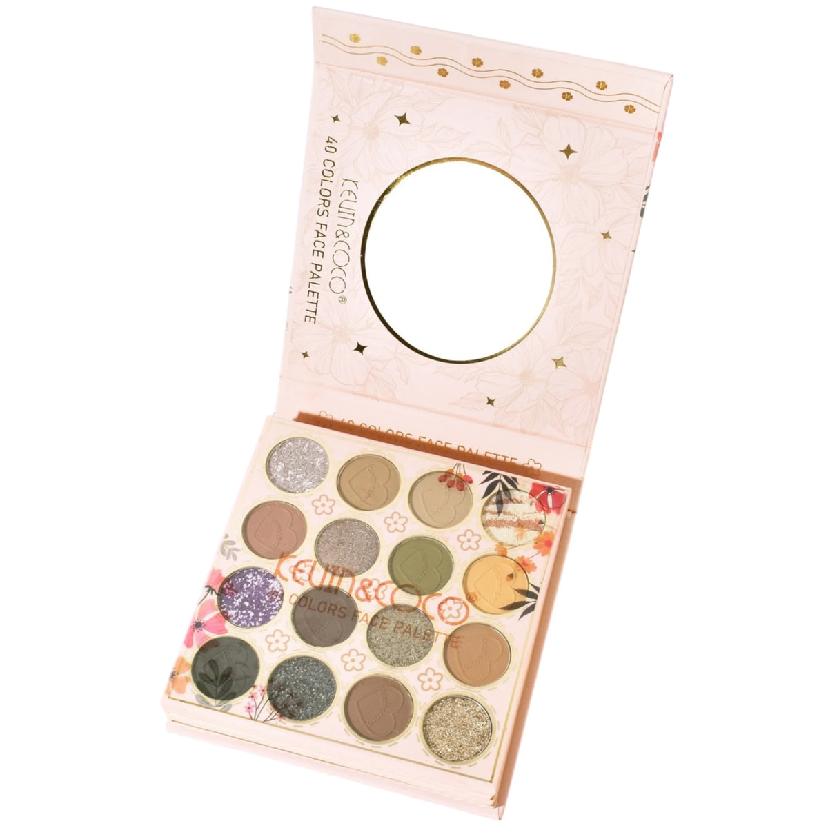 40 Colors Face Palette - Kevin & Coco | Wholesale Makeup