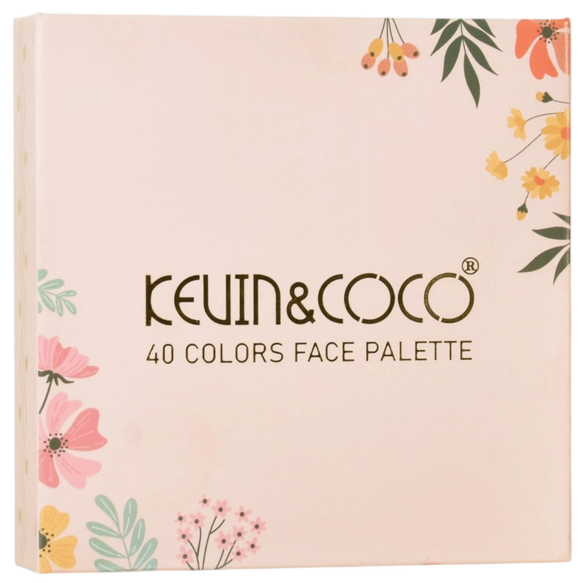 40 Colors Face Palette - Kevin & Coco | Wholesale Makeup
