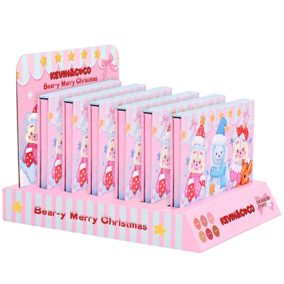 Bear-y Merry Christmas Blush Palette Kevin & Coco | Wholesale Makeup