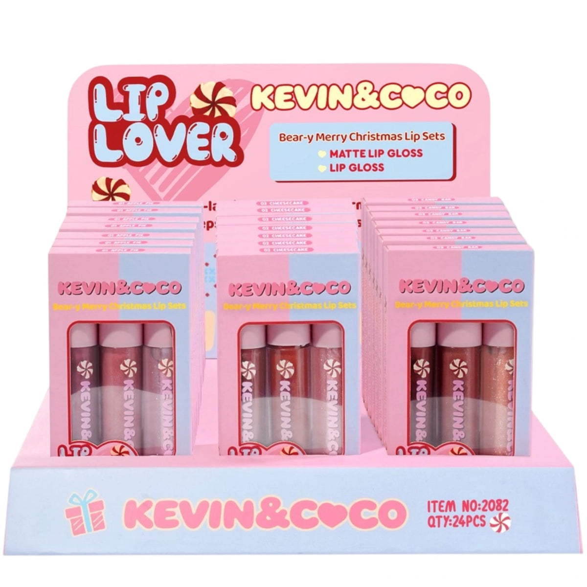 Bear-y Merry Christmas Lip Lover - Kevin & Coco | Wholesale Makeup