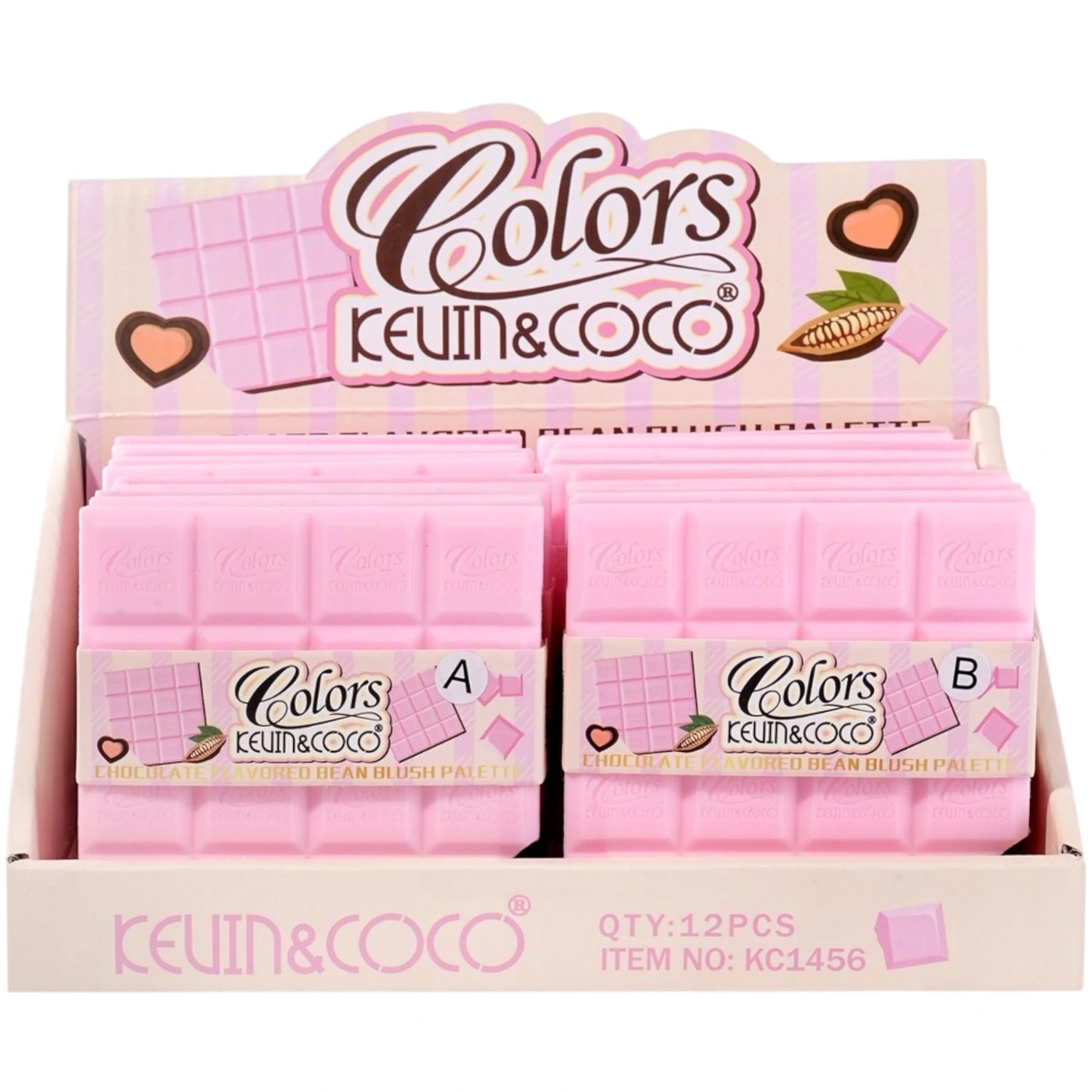 Chocolate Flavored Bean Blush - Kevin & Coco | Wholesale Makeup