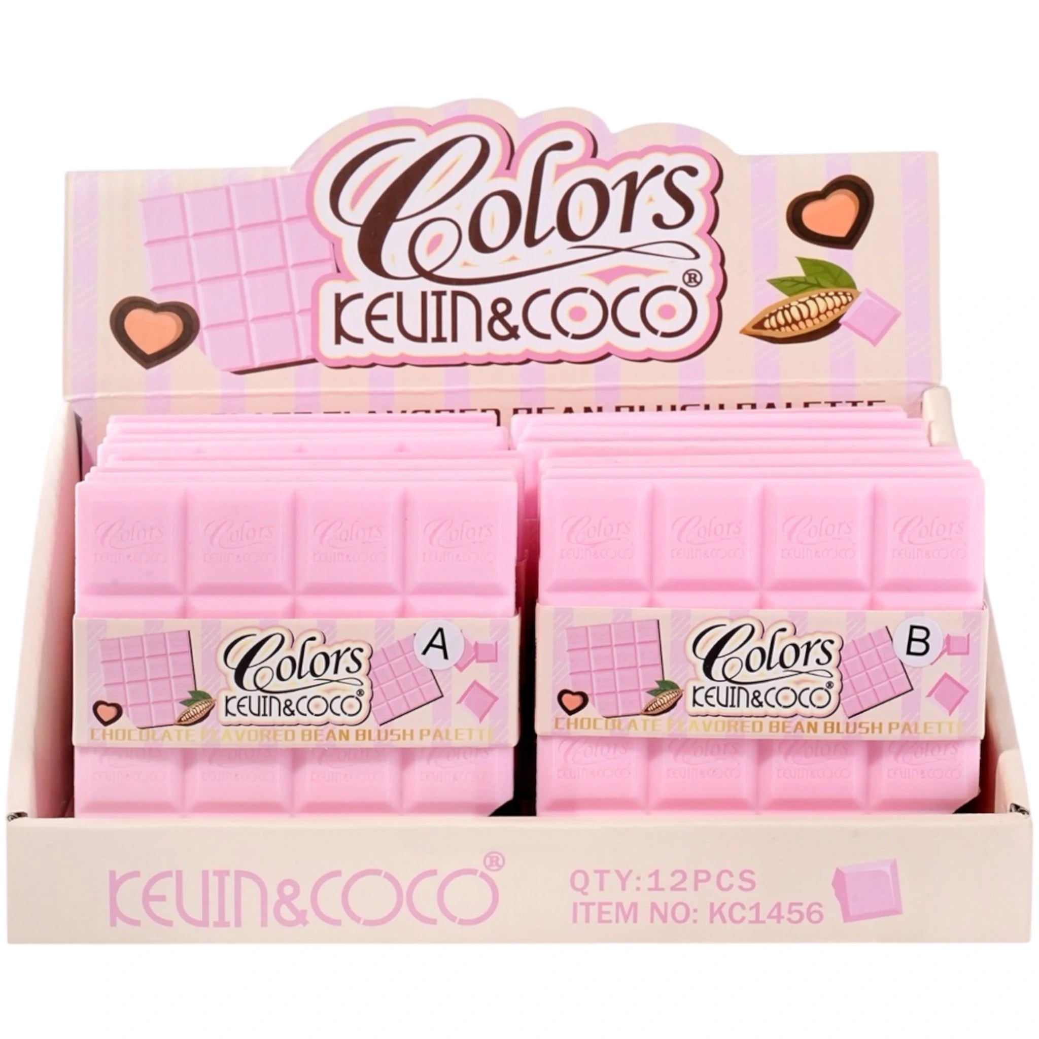 Chocolate Flavored Bean Blush - Kevin & Coco | Wholesale Makeup