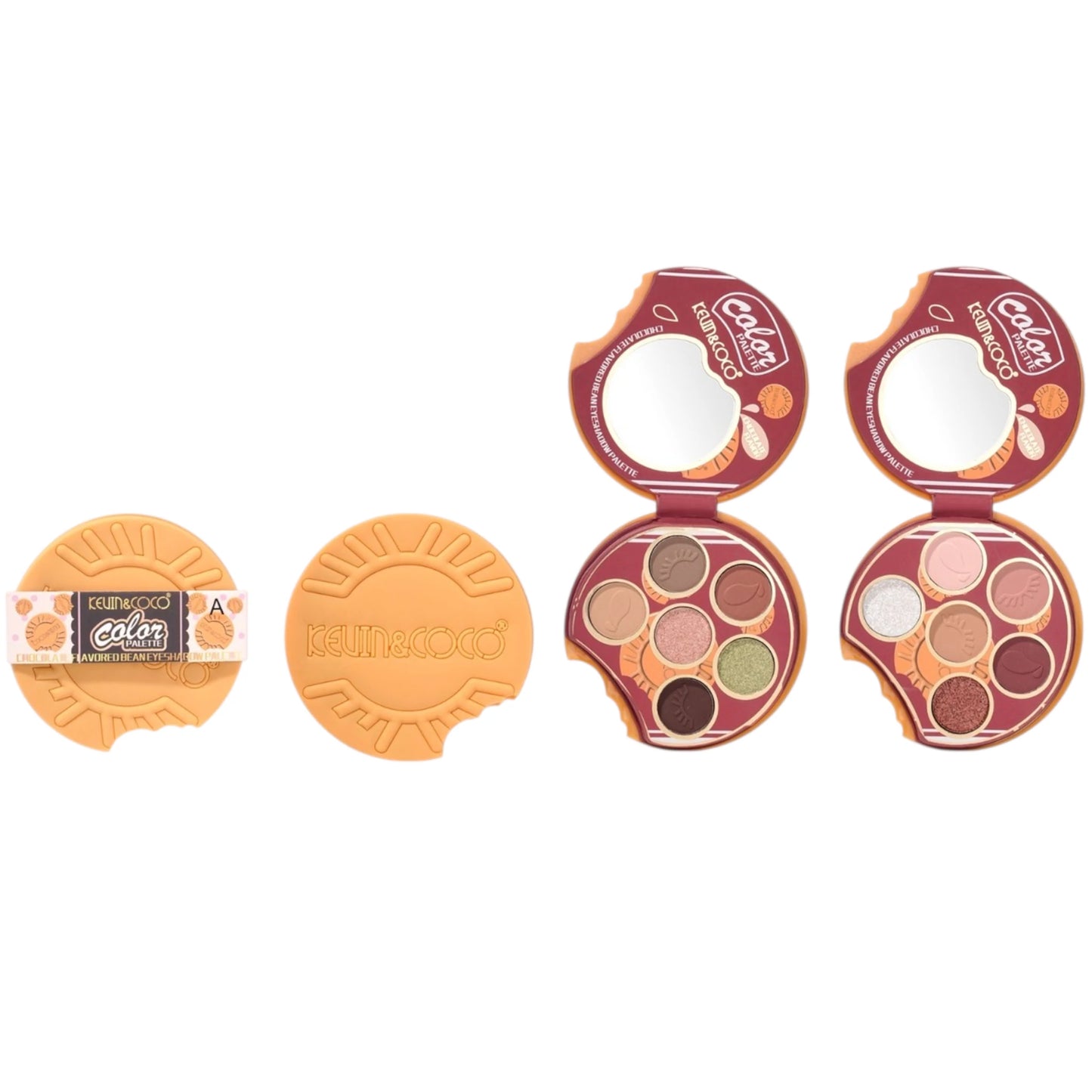 Chocolate Flavored Bean Eyeshadow Kevin & Coco | Wholesale Makeup