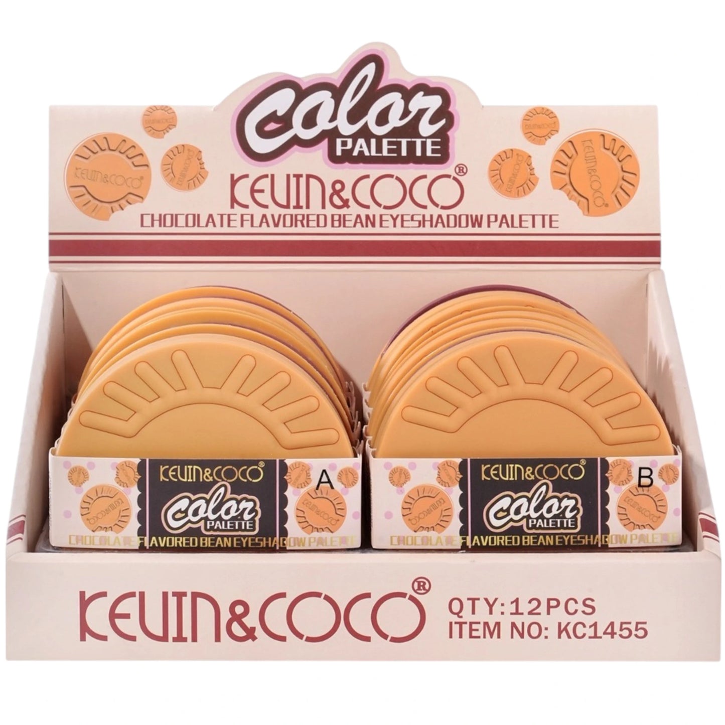Chocolate Flavored Bean Eyeshadow Kevin & Coco | Wholesale Makeup