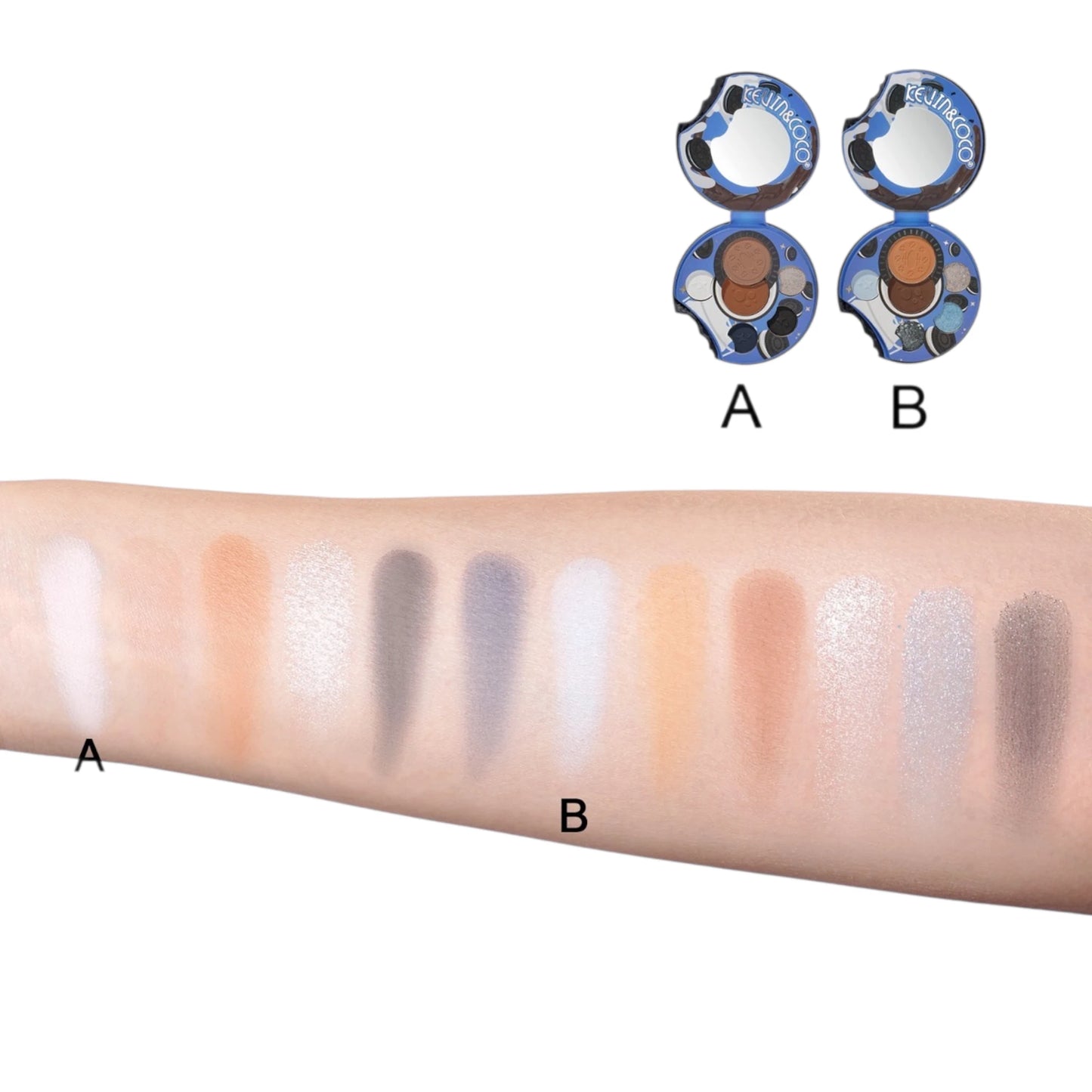 Chocolate Flavored Bean Face Palette - Kevin & Coco | Wholesale Makeup