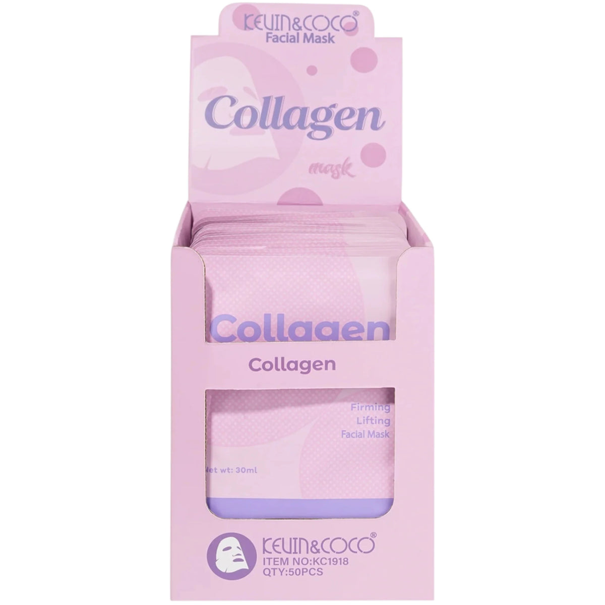 Collagen Mask - Kevin & Coco | Wholesale Makeup