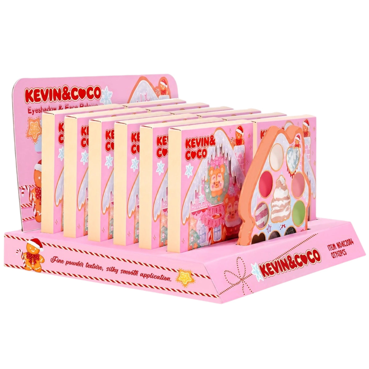 Eyeshadow & Face Palette - Kevin & Coco | Wholesale Makeup
