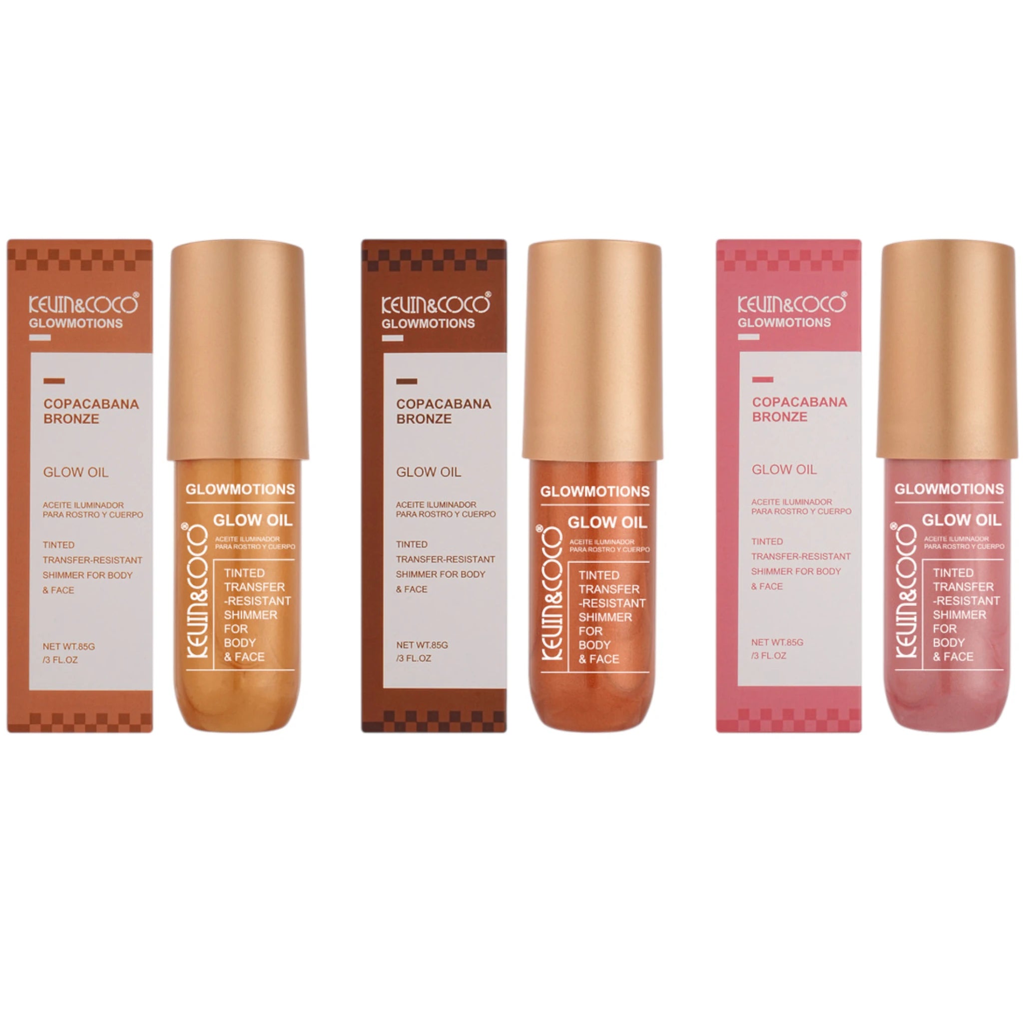 Glowmotions Glow Oil - Kevin & Coco | Wholesale Makeup