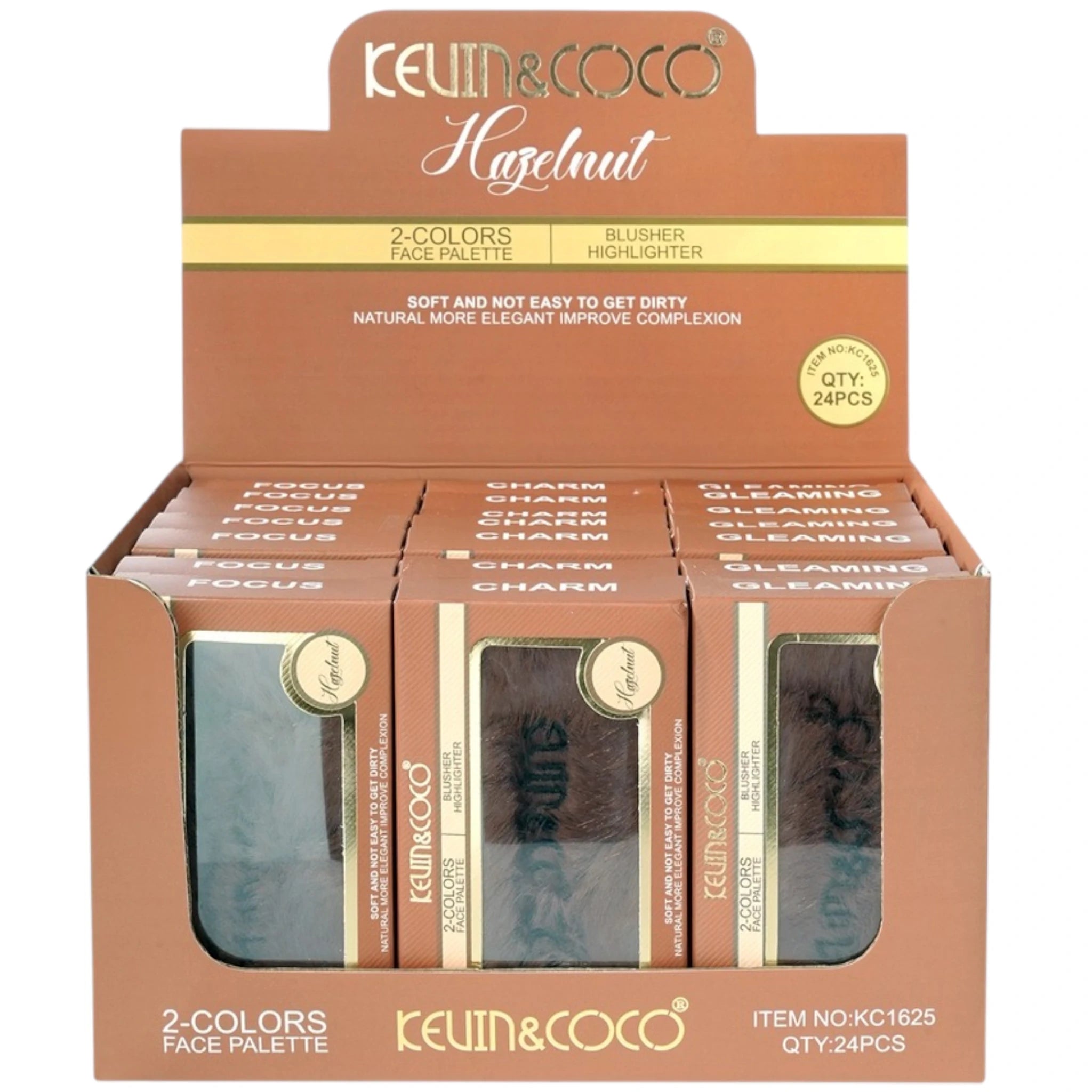 Hazelnut Blusher Highlighter - Kevin & Coco | Wholesale Makeup