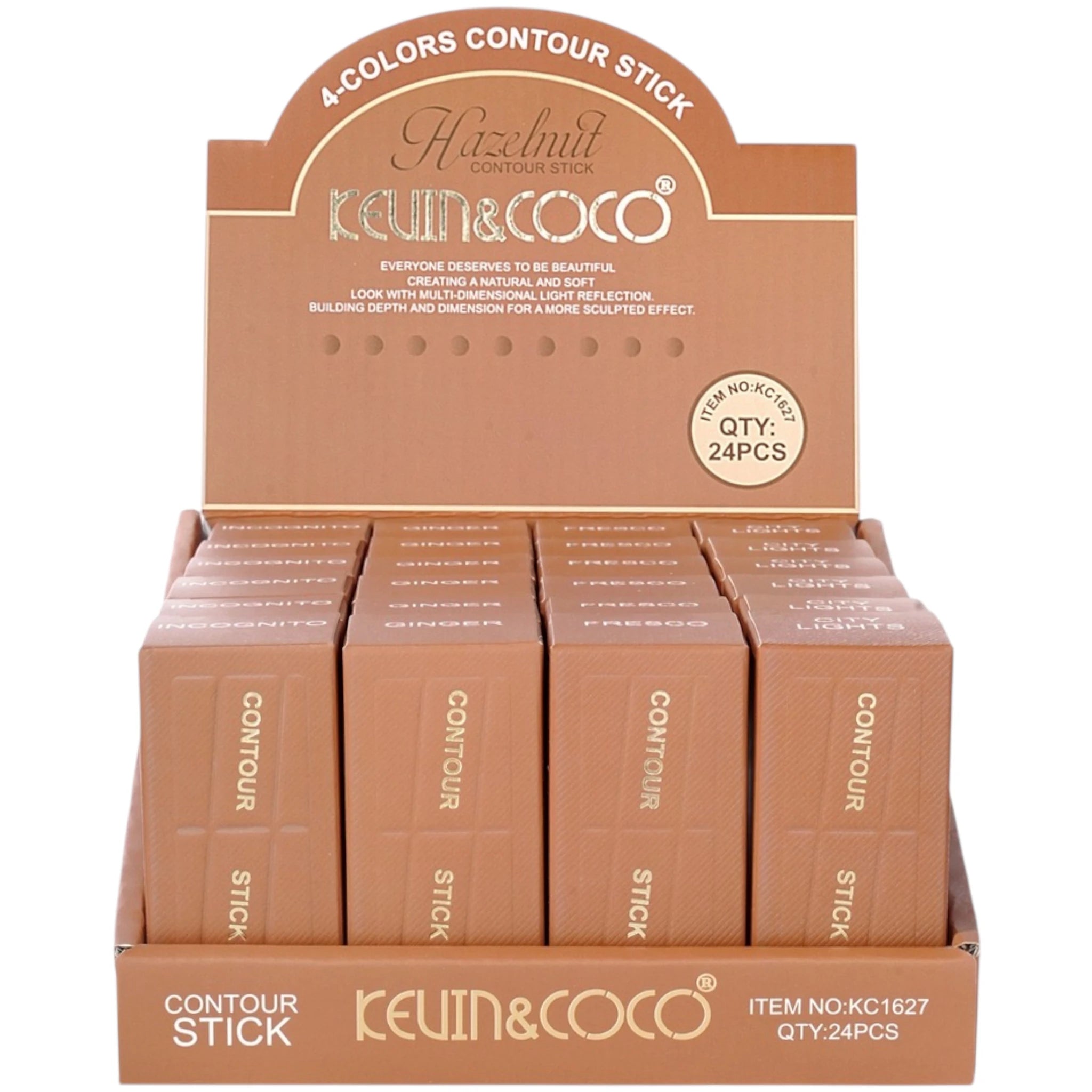 Hazelnut Contour Stick - Kevin & Coco | Wholesale Makeup