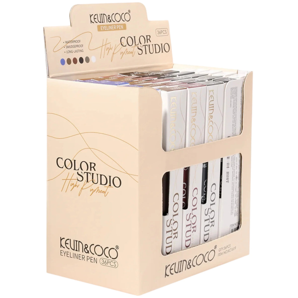 High Pigment - Eyeliner Pen Kevin & Coco | Wholesale Makeup