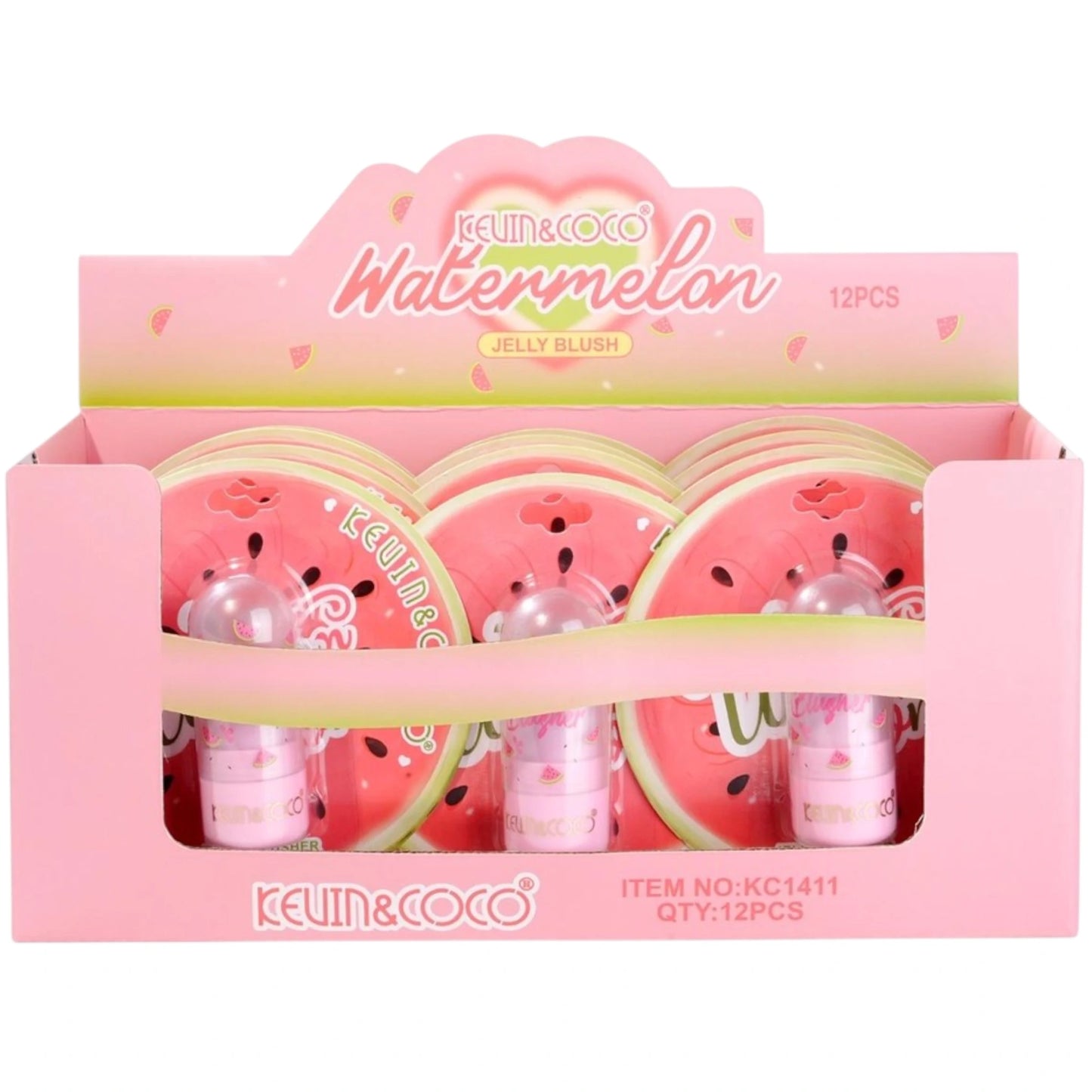 Watermelon Jelly Blush - Kevin & Coco | Wholesale Makeup