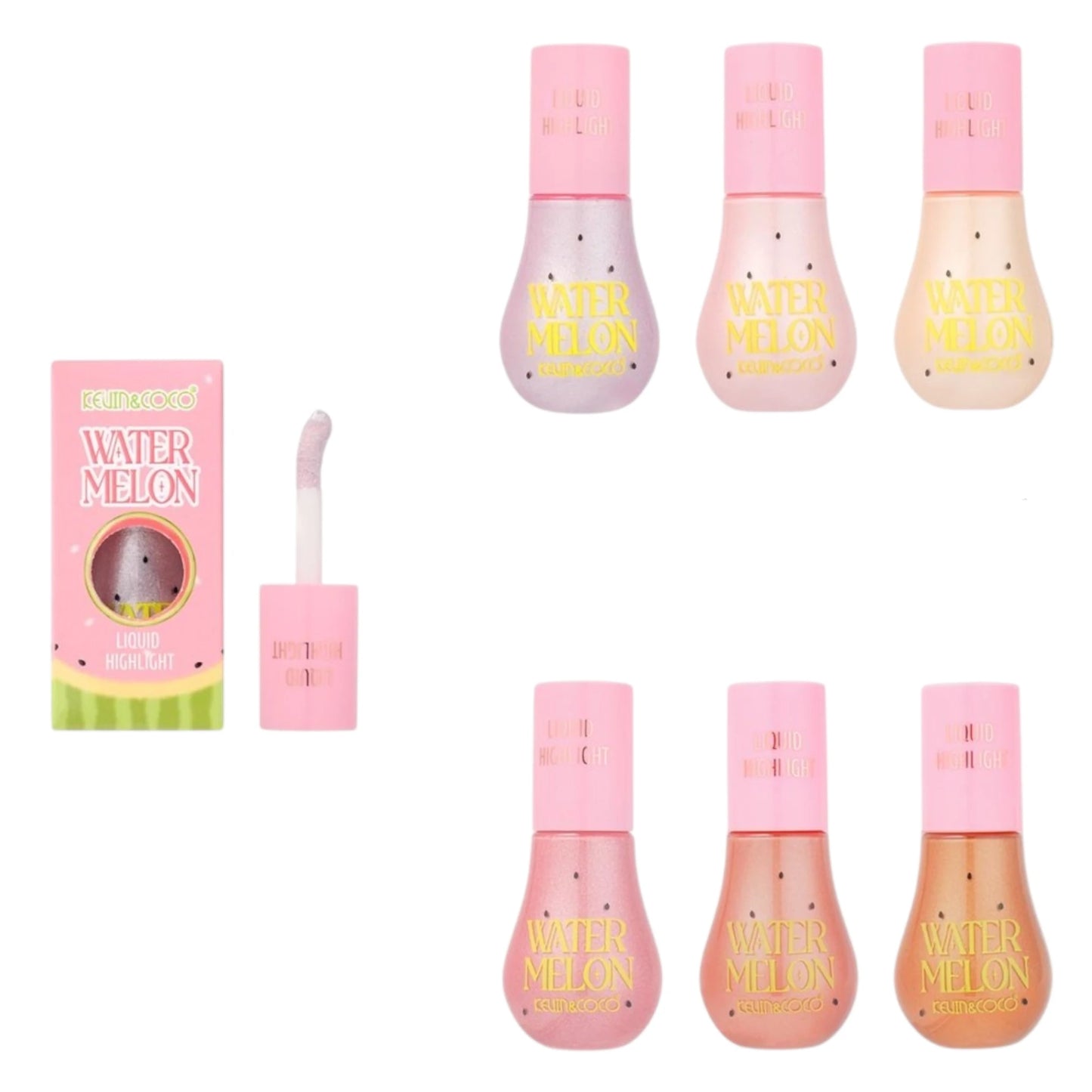 Watermelon Liquid Highlight - Kevin & Coco | Wholesale Makeup