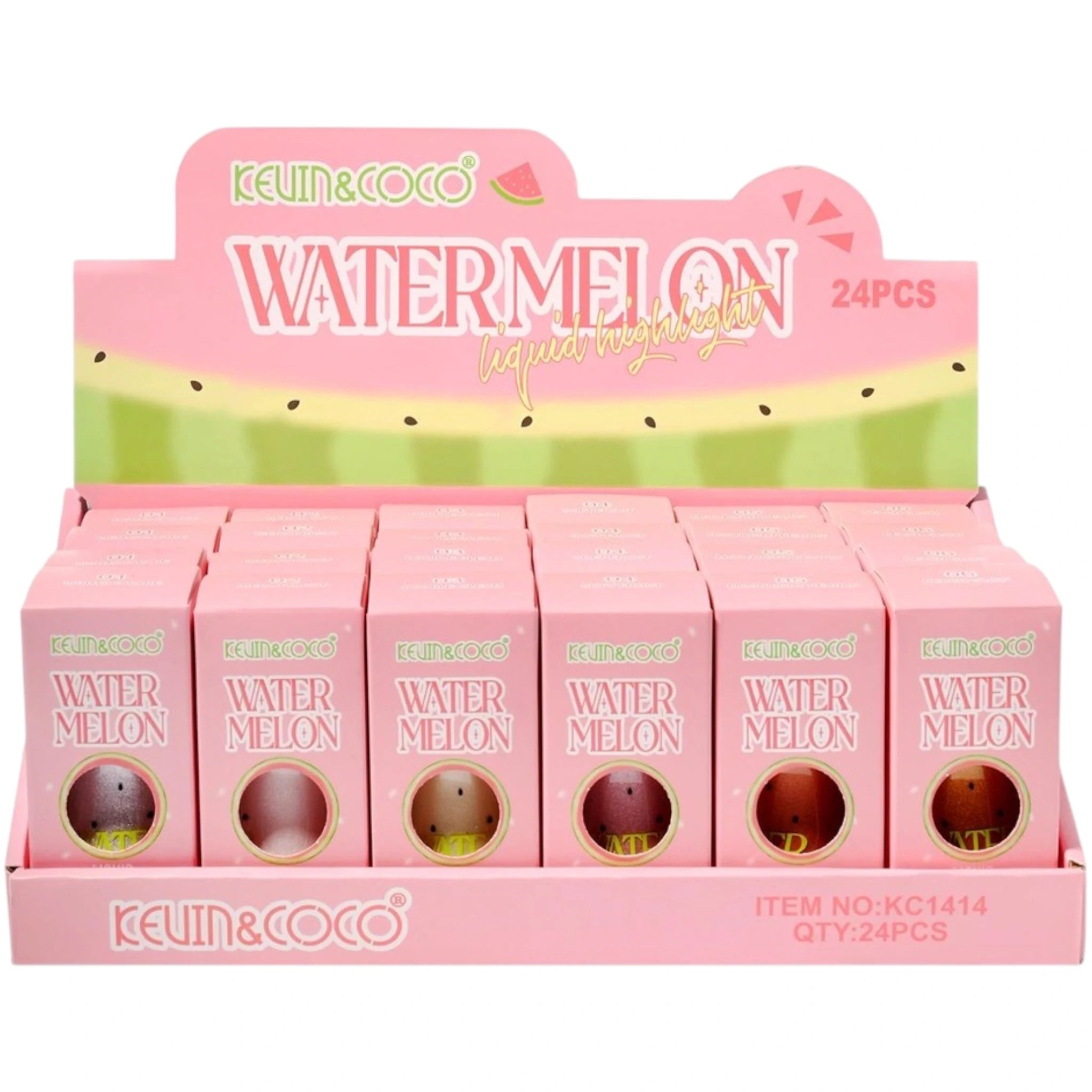 Watermelon Liquid Highlight - Kevin & Coco | Wholesale Makeup