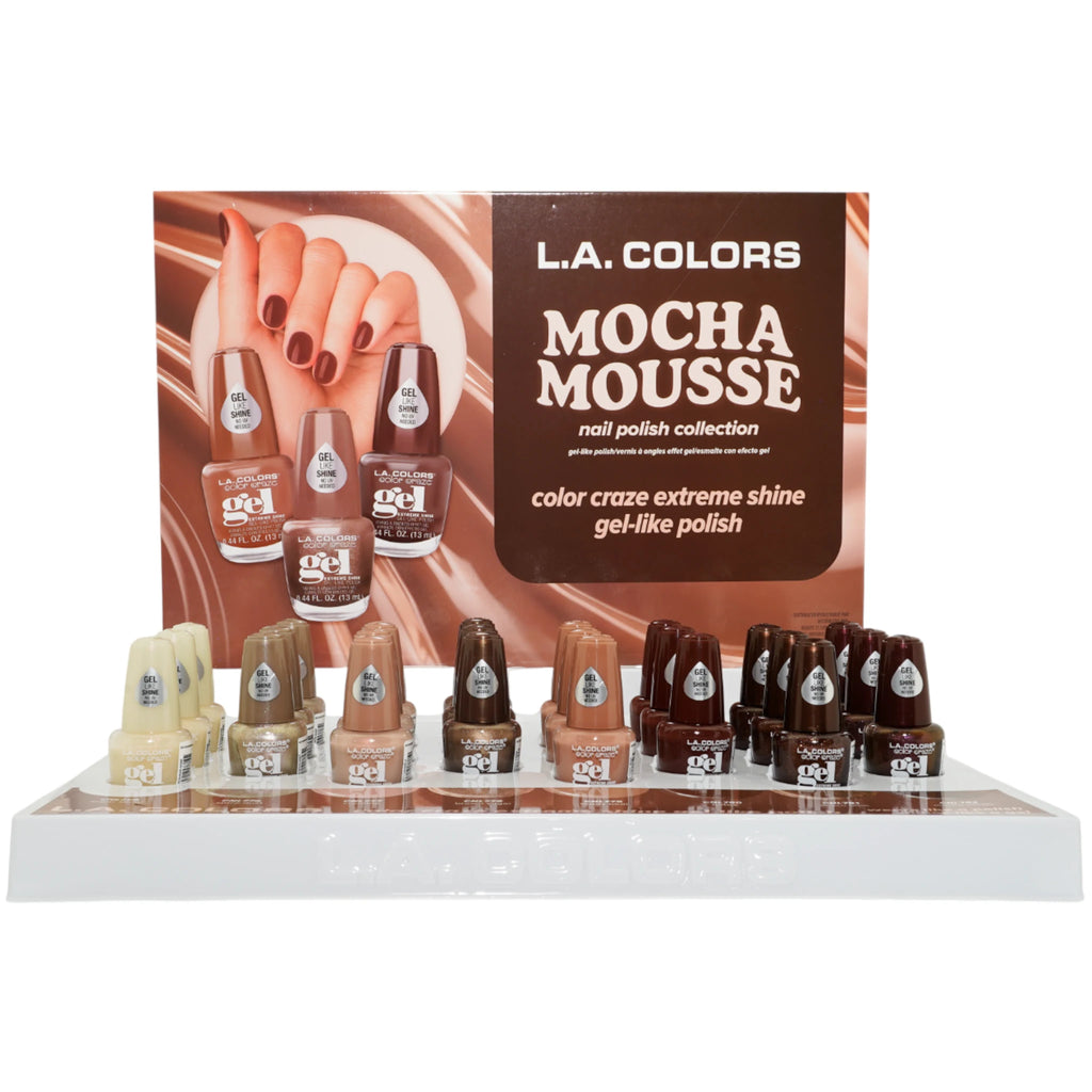 Mocha Mousse Nail Polish Collection - L.A. Colors | Wholesale Makeup