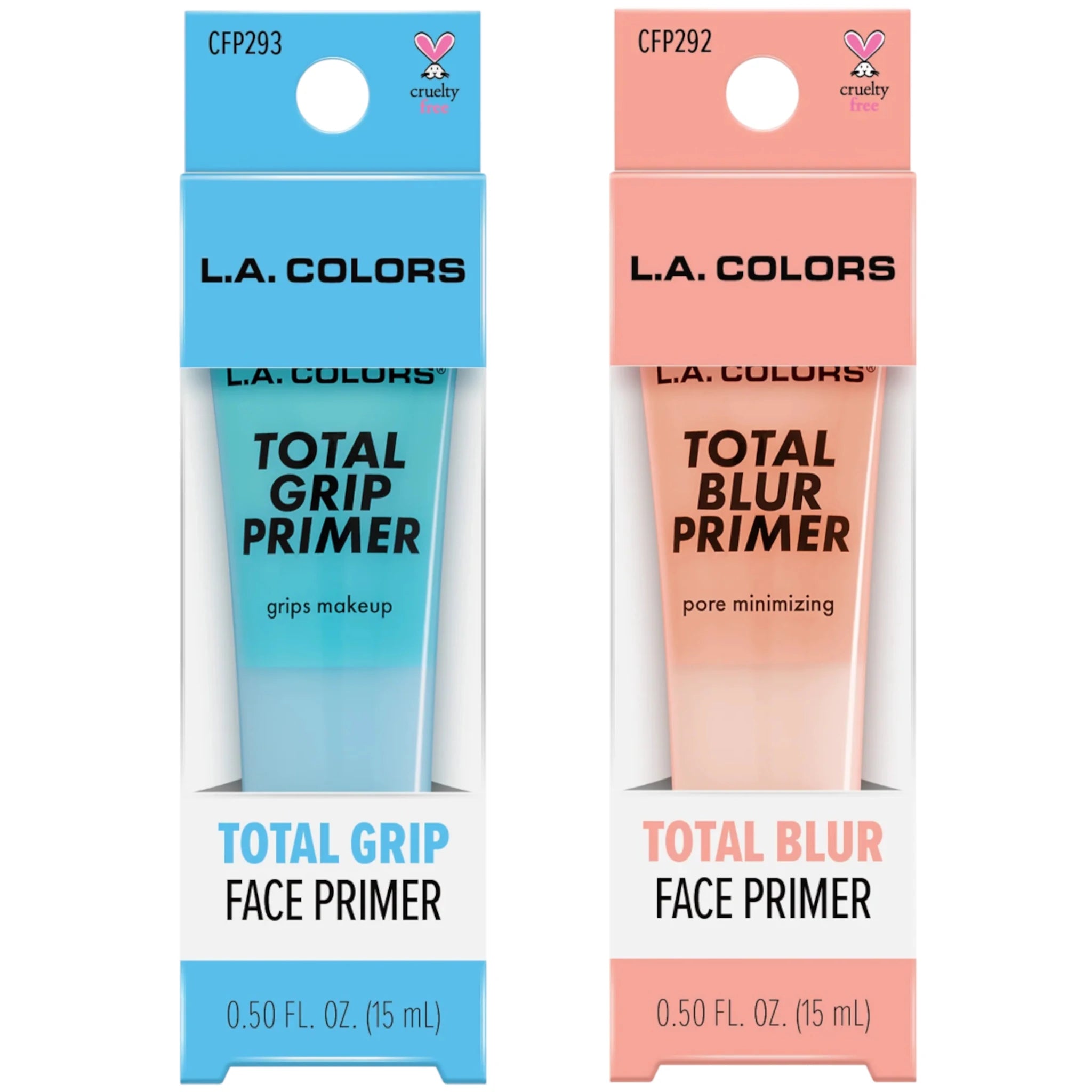 Total Blur & Total Grip Primers - L.A. Colors | Wholesale Makeup 