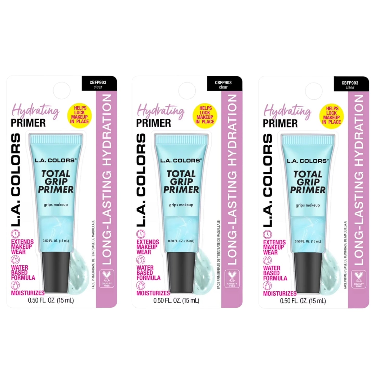 Total Grip Primer Clear - L.A. Colors | Wholesale Makeup