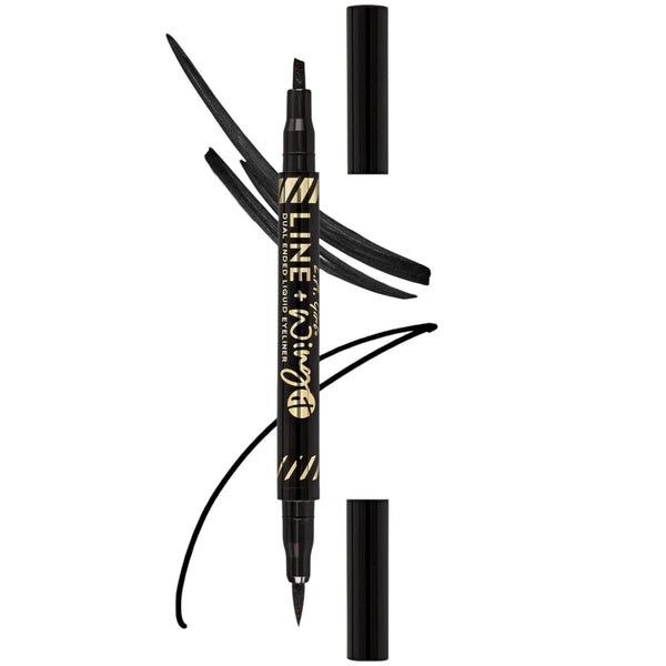 Dual Ended Liquid Eyeliner Black - L.A. Girl | Wholesale Makeup