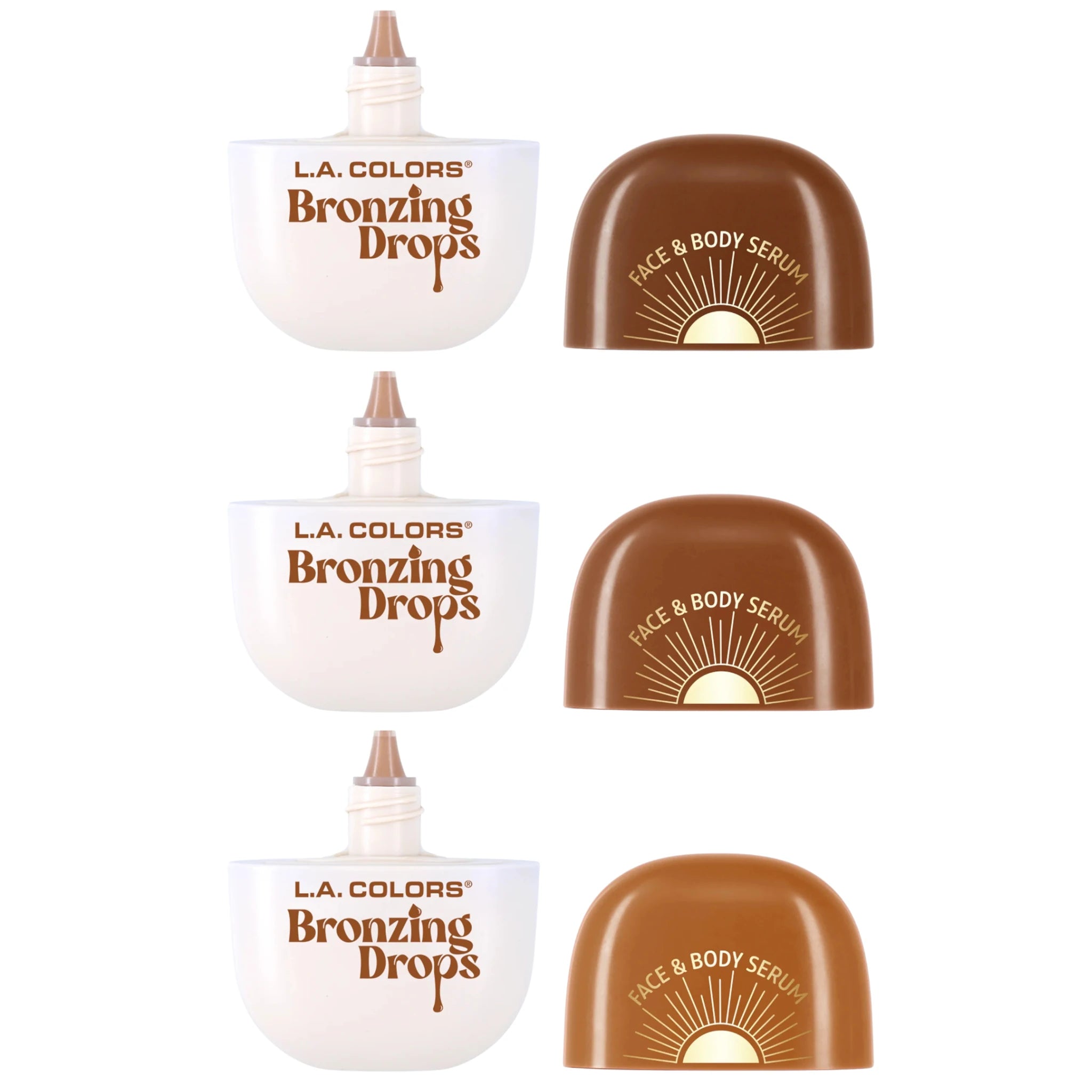 Bronzing Drops - Face & Body Serum L.A. Colors | Wholesale Makeup