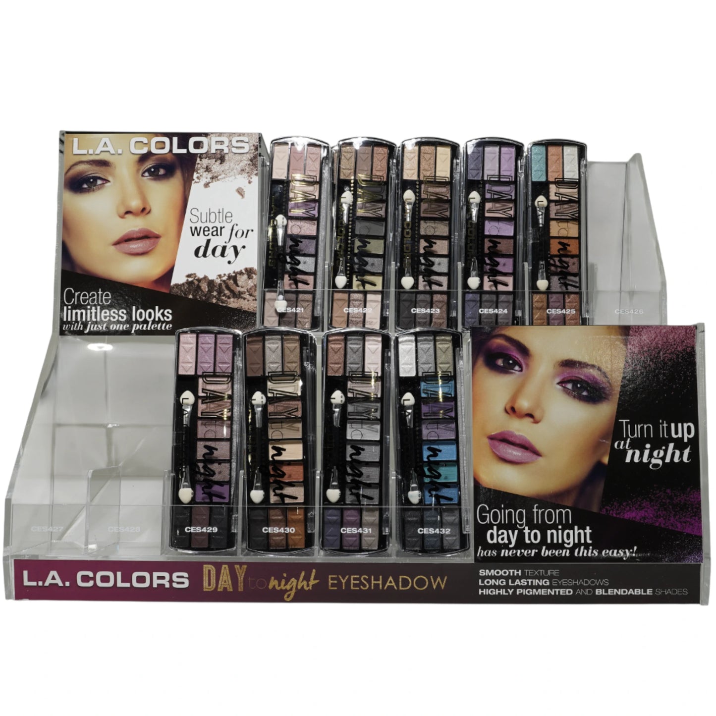 Day to Night Eyeshadow - L.A. Colors | Wholesale Makeup 