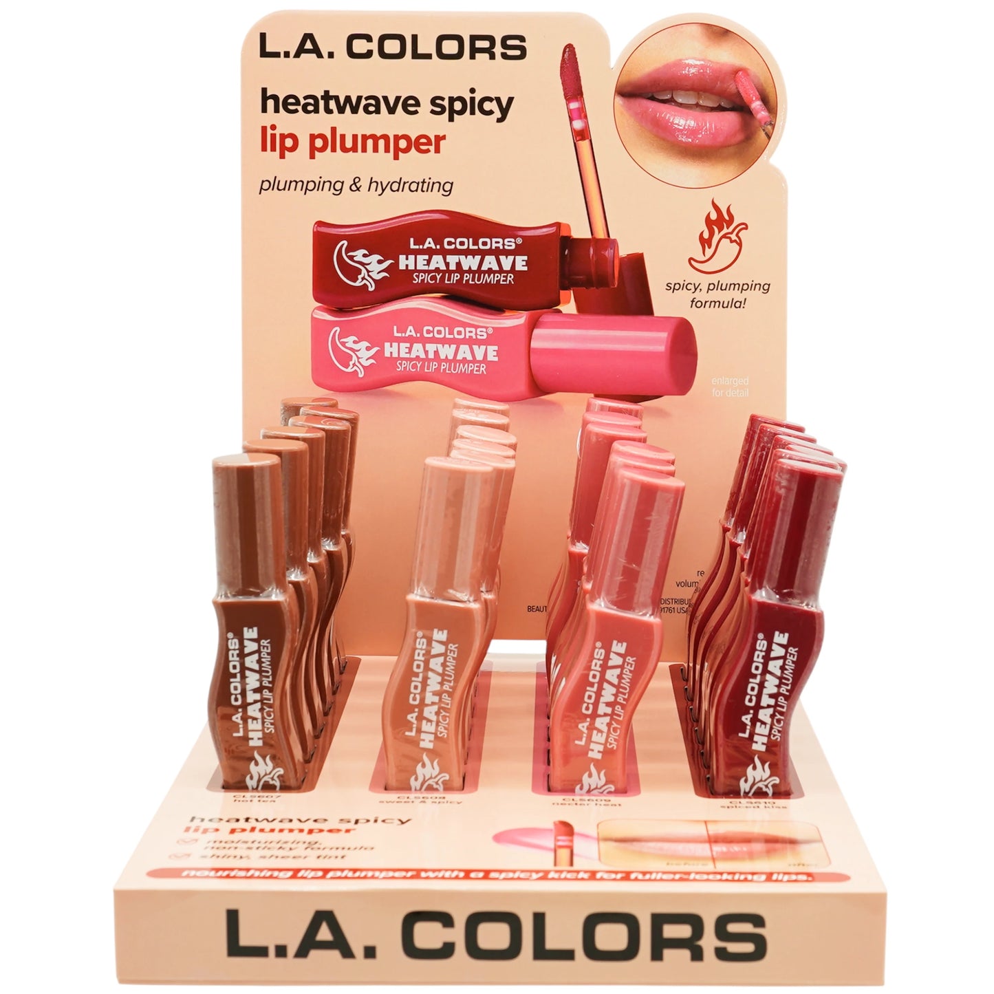 Heatwave Spicy Lip Plumper - L.A. Colors | Wholesale Makeup