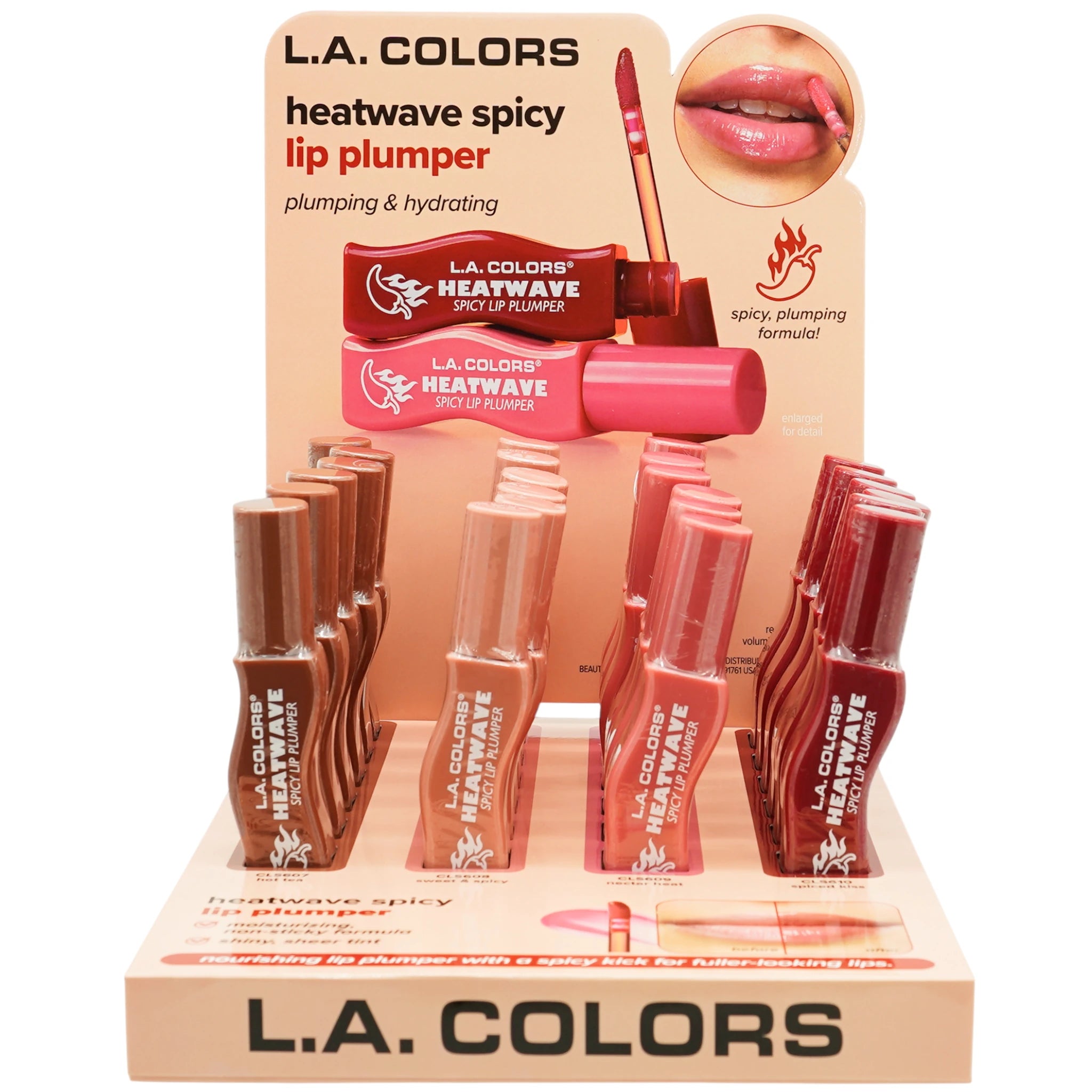 Heatwave Spicy Lip Plumper - L.A. Colors | Wholesale Makeup
