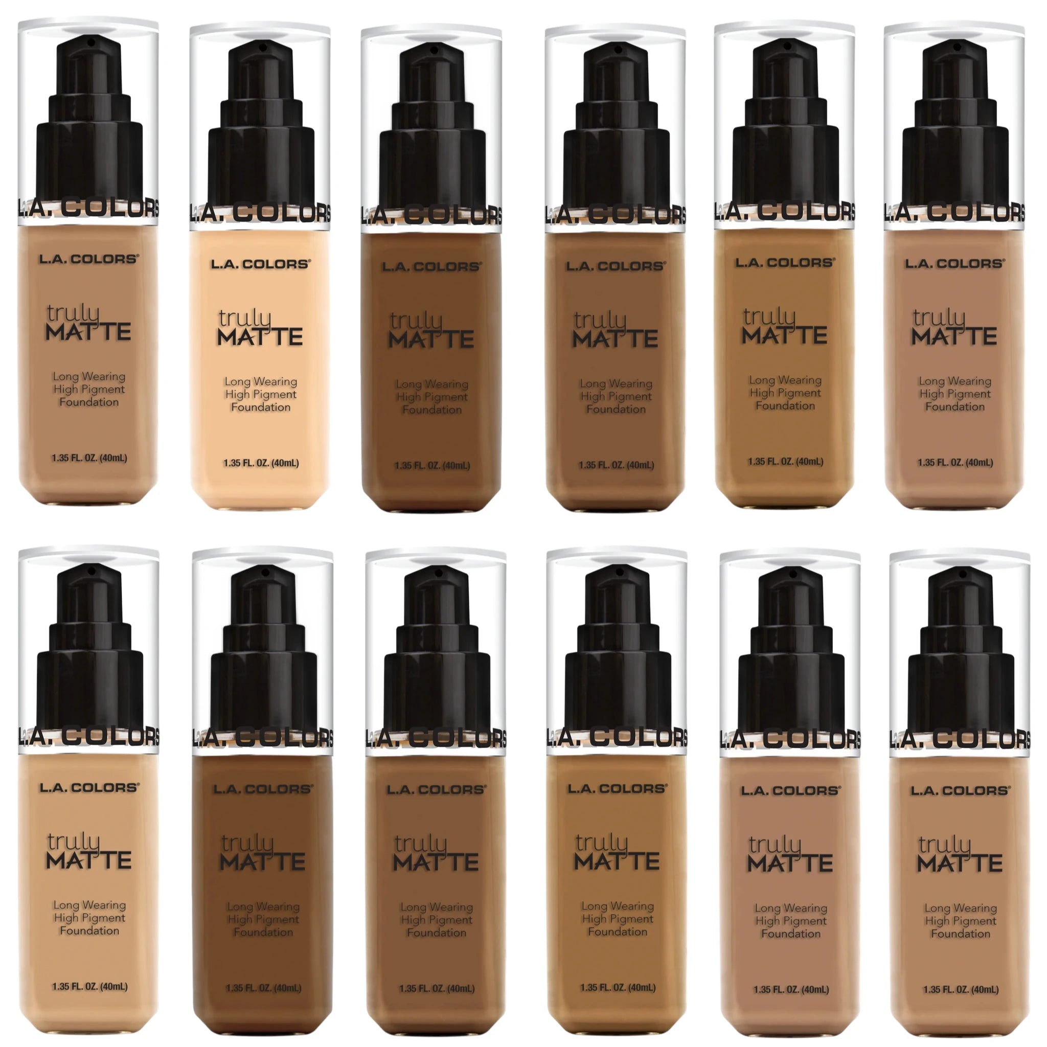 Truly Matte Foundation - L.A. Colors | Wholesale Makeup
