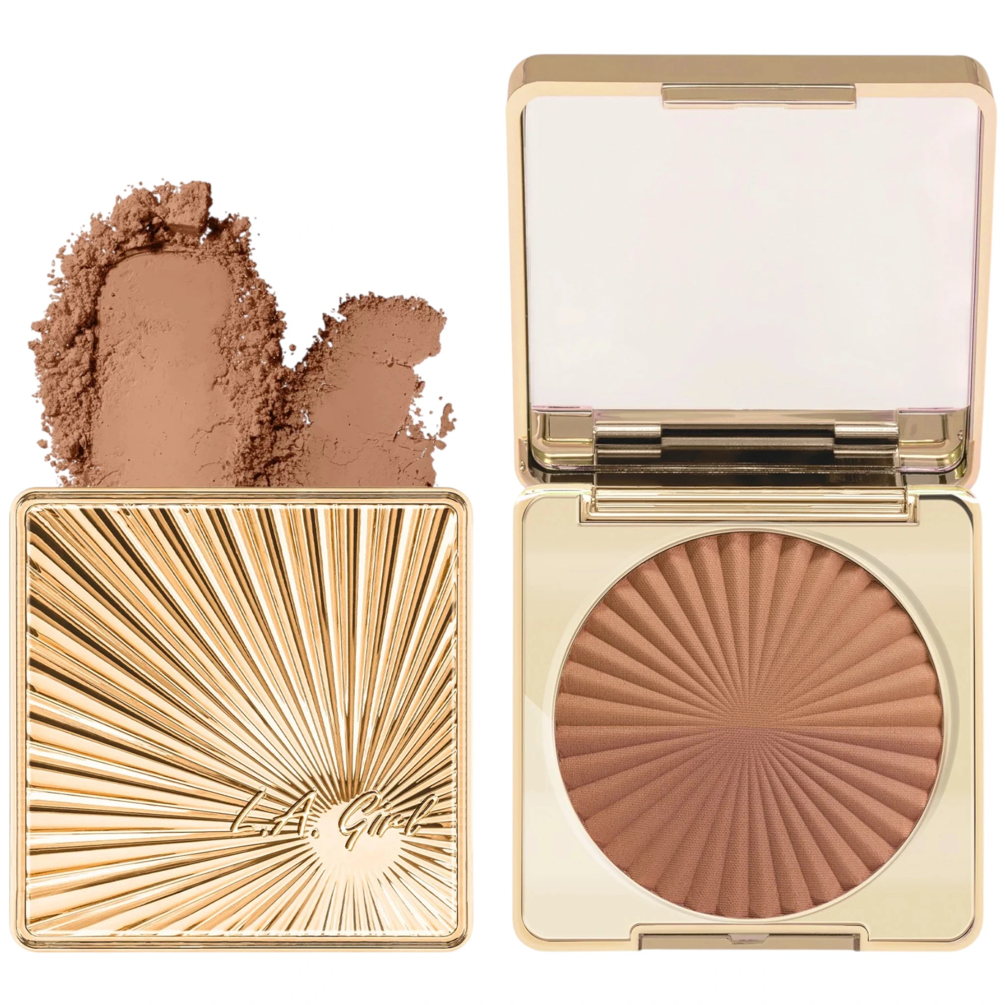 L.A. Girl Sculpt Define & Highlight Duo Matte Bronzer & Highlighter - Wholesale Display 24 Units (GPD566)