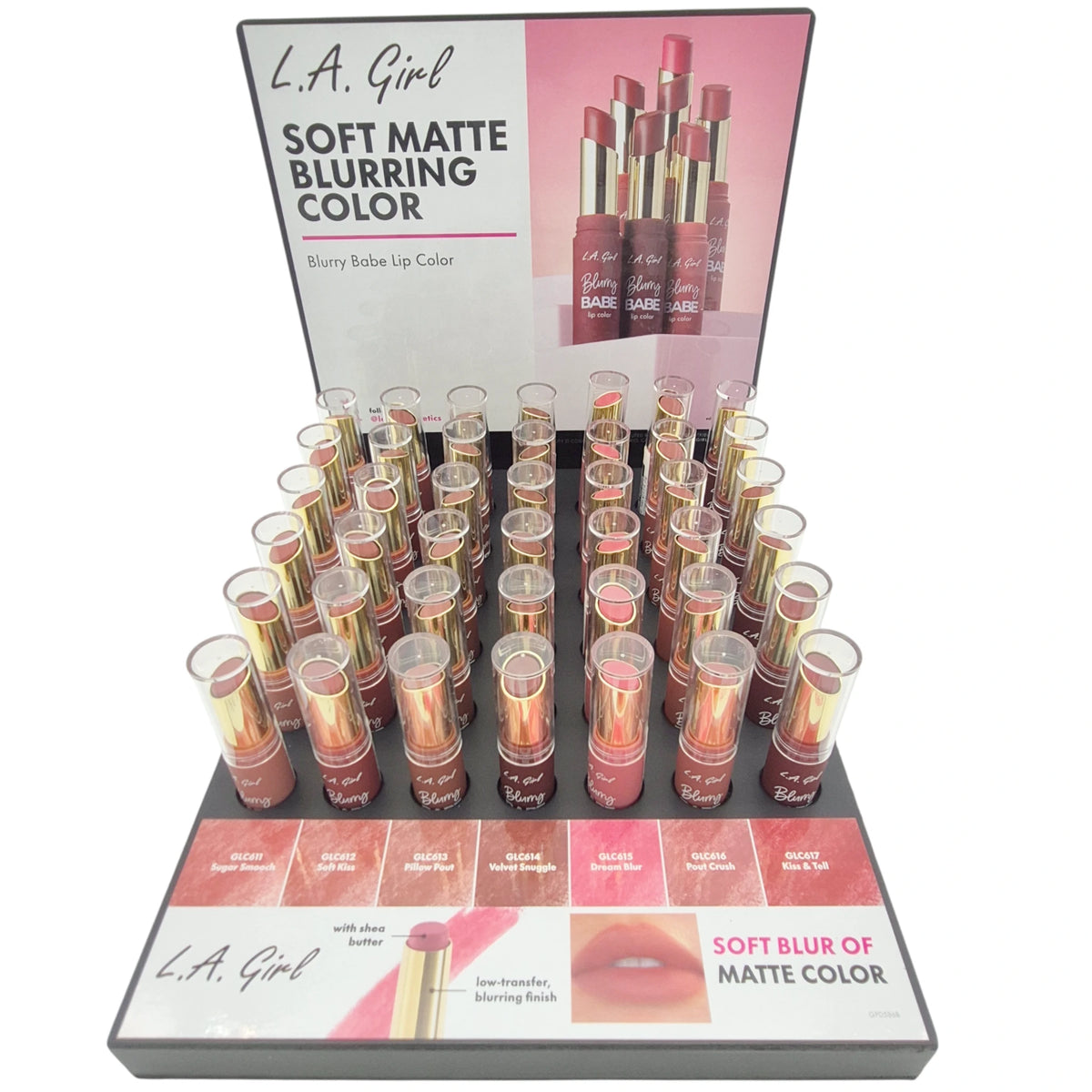 Soft Matte Blurring Color - Lip Color L.A. Girl | Wholesale Makeup