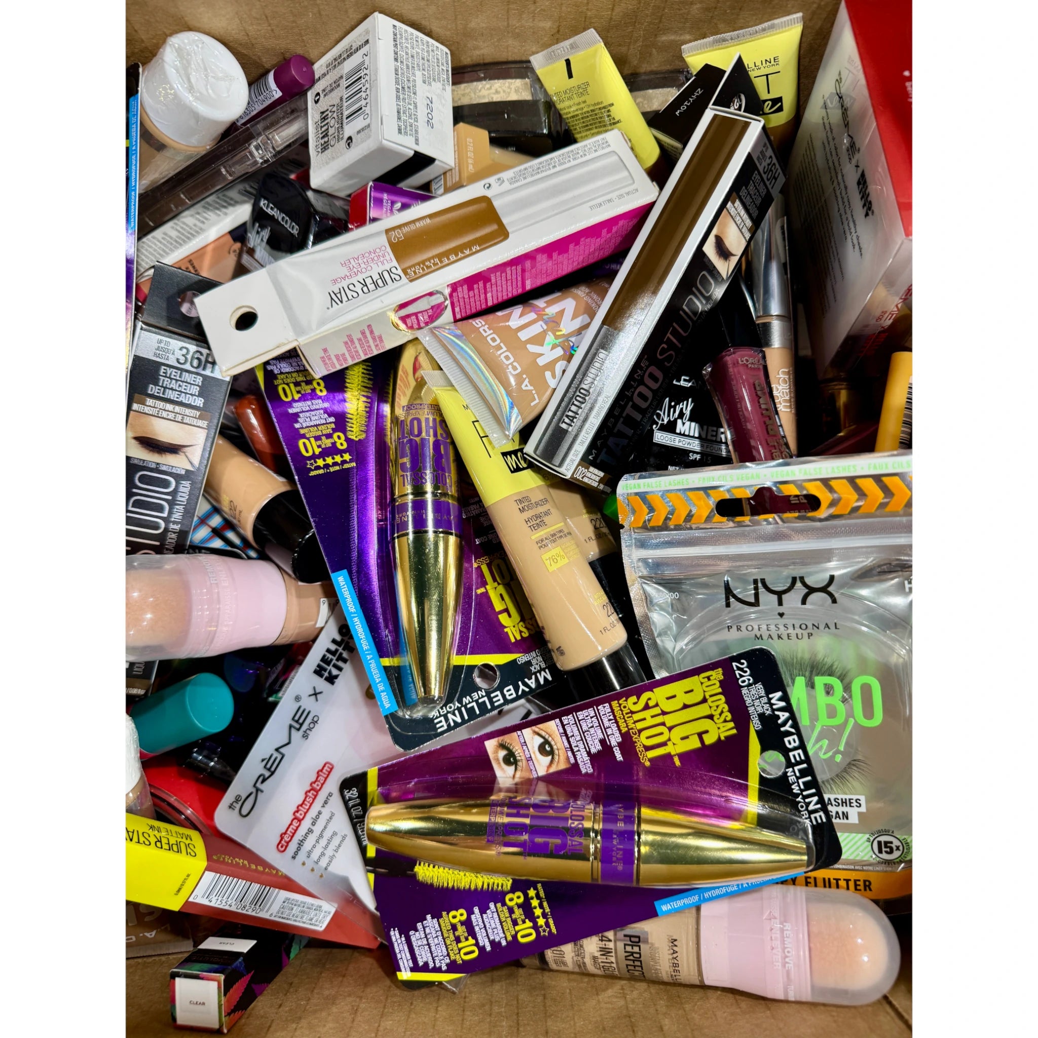 Assorted Loreal - Maybelline - NYX Box | Wholesale Makeup