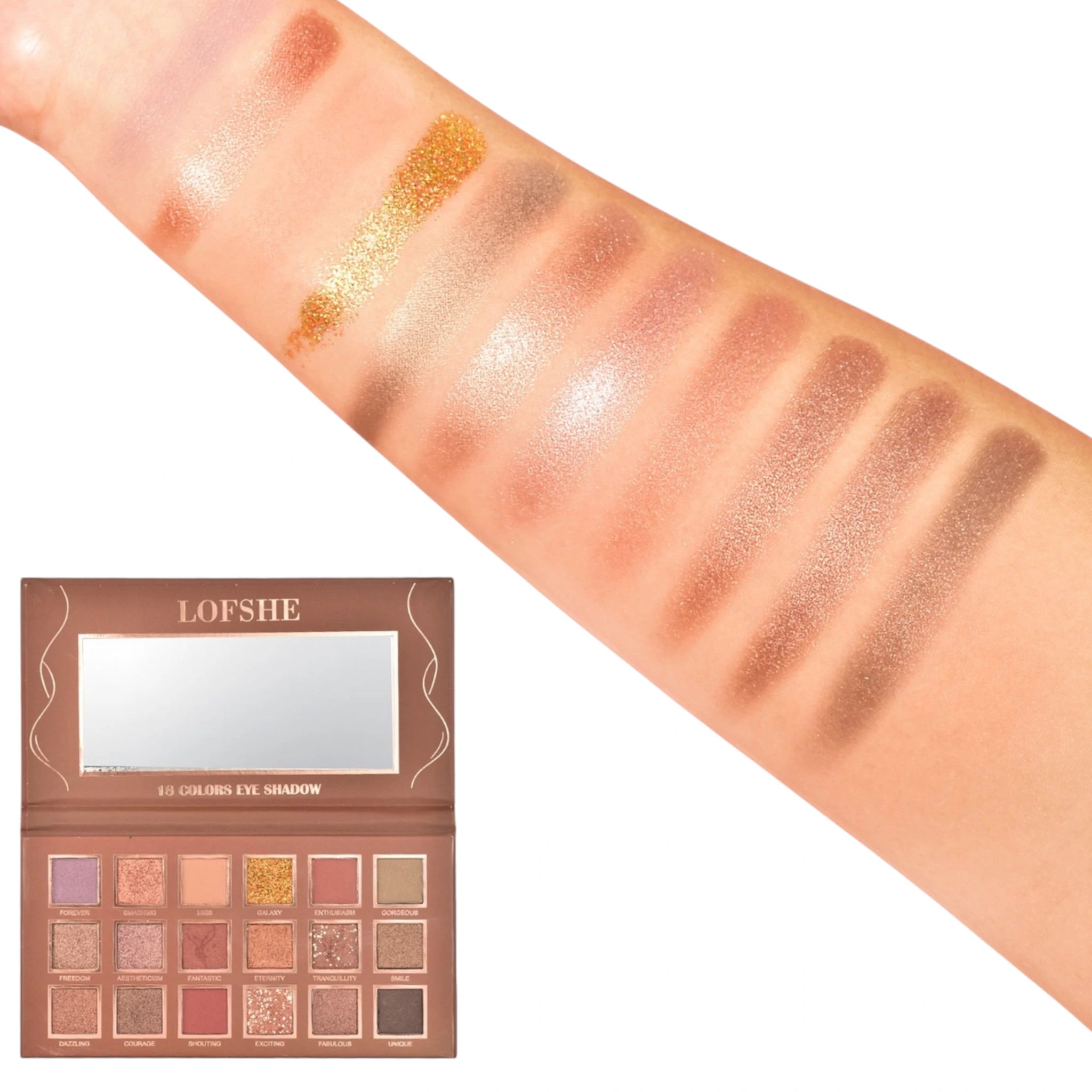 Nice Under The Sea 18 Colors Eyeshadow Lofshe | Wholesale Makeup