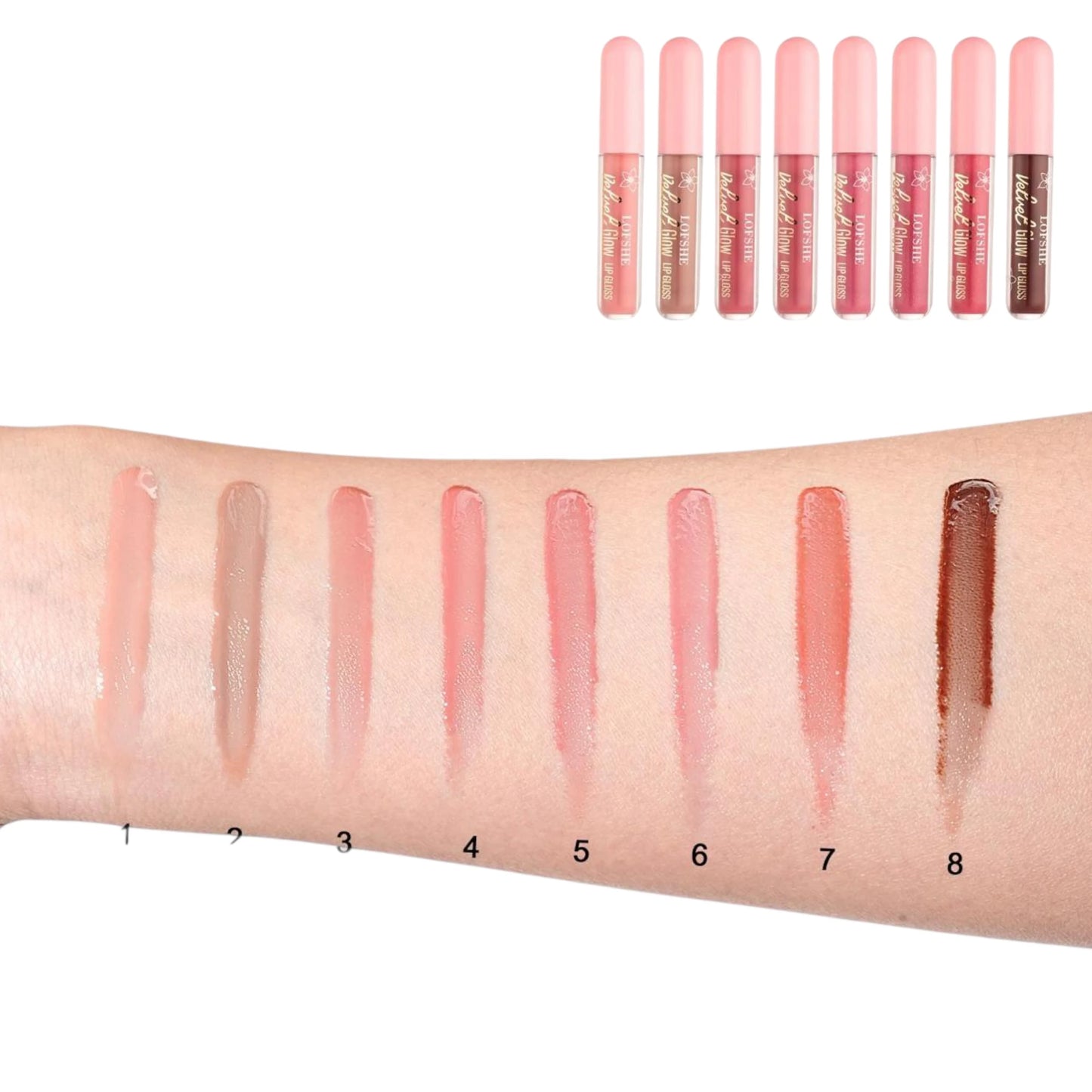 Velvet Glow Lip Gloss - Lofshe | Wholesale Makeup