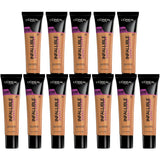 Loreal Infallible Total Cover 24hr Foundation #311 Creme Cafe - Wholesale 12 Units (LITC311)